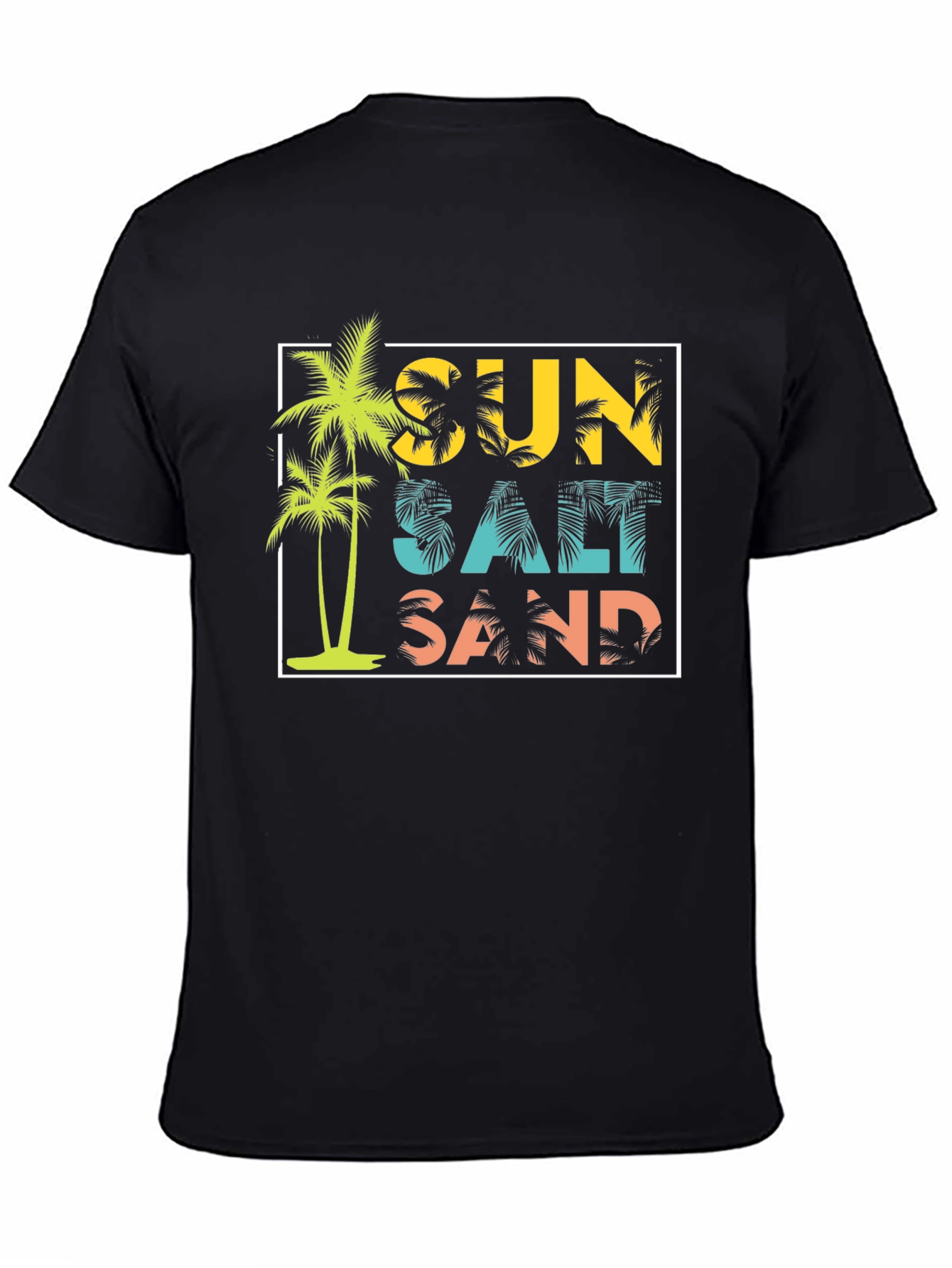 Sun Salt Sand Graphic Tee - Summer Vibes