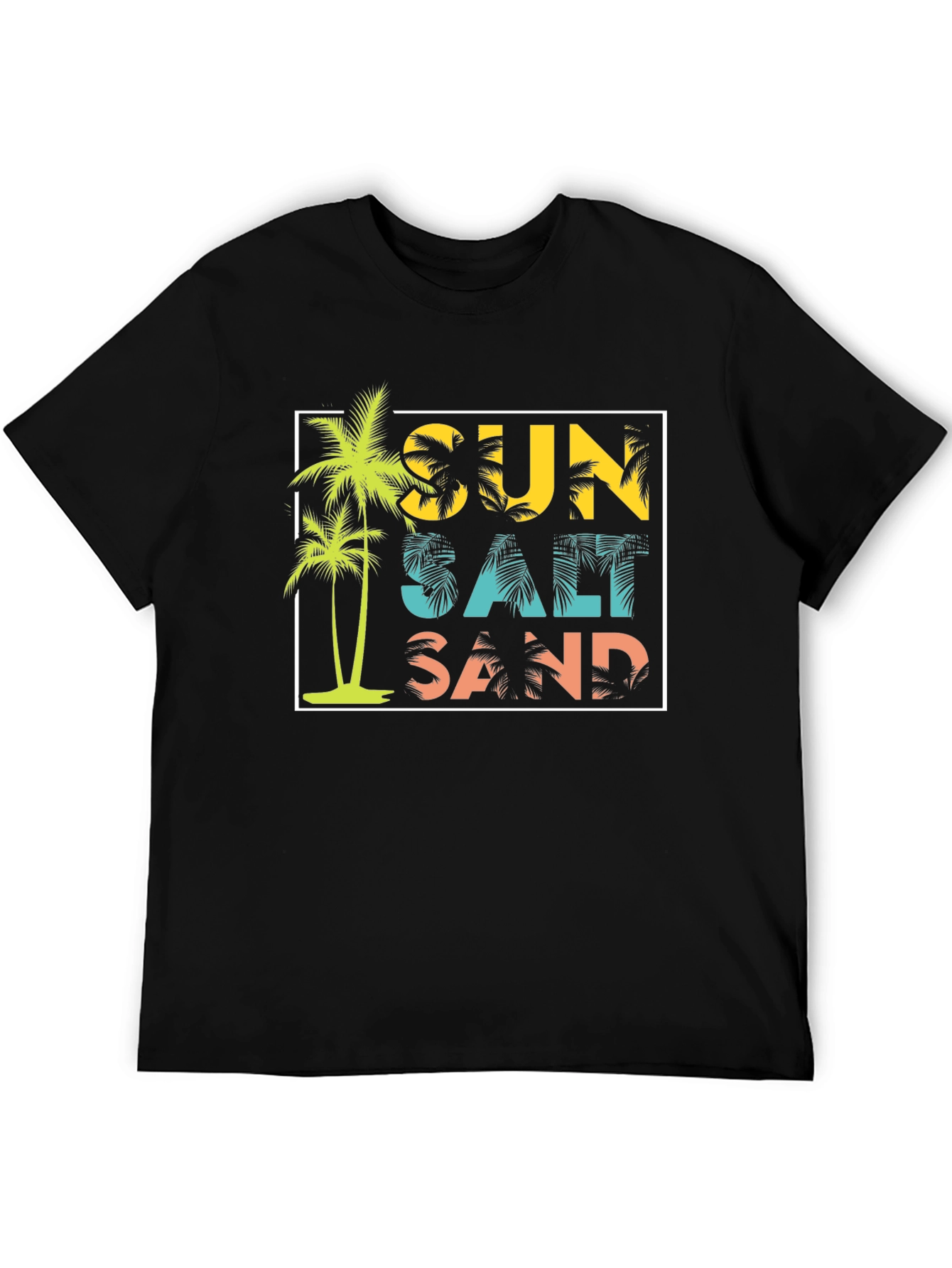 Sun Salt Sand Graphic Tee - Summer Vibes