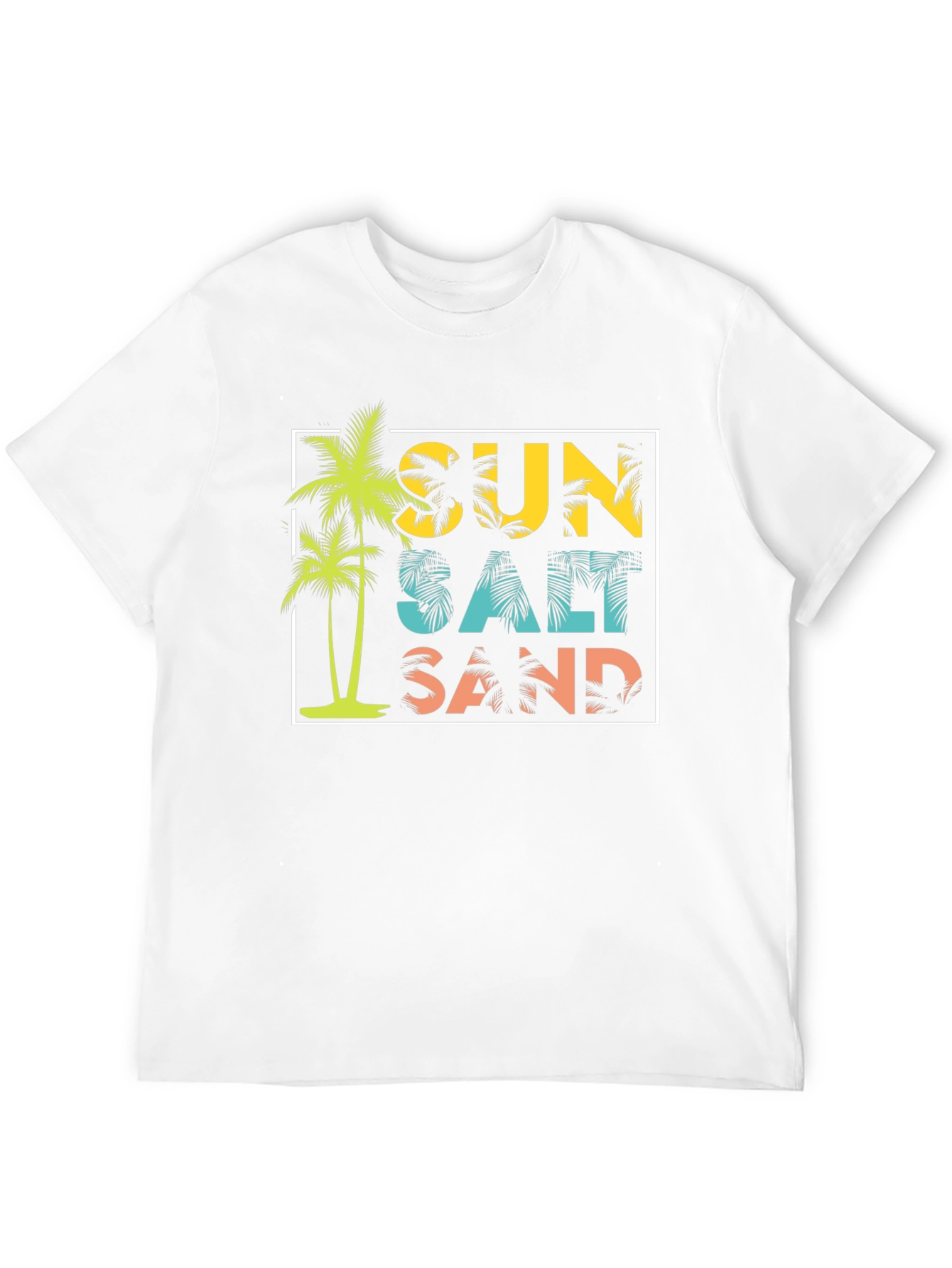 Sun Salt Sand Graphic Tee - Summer Vibes