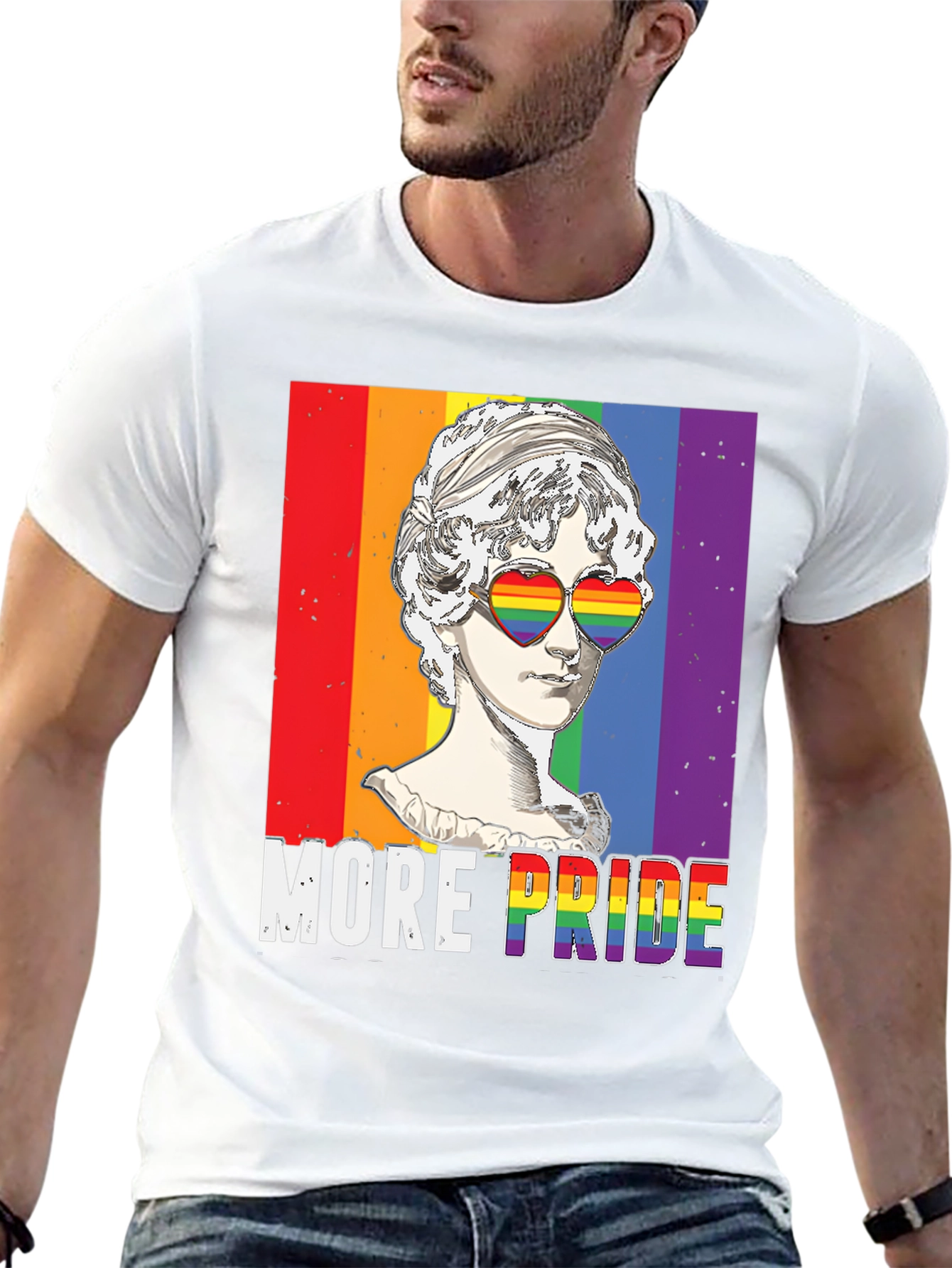 Pride Statue Graphic Tee