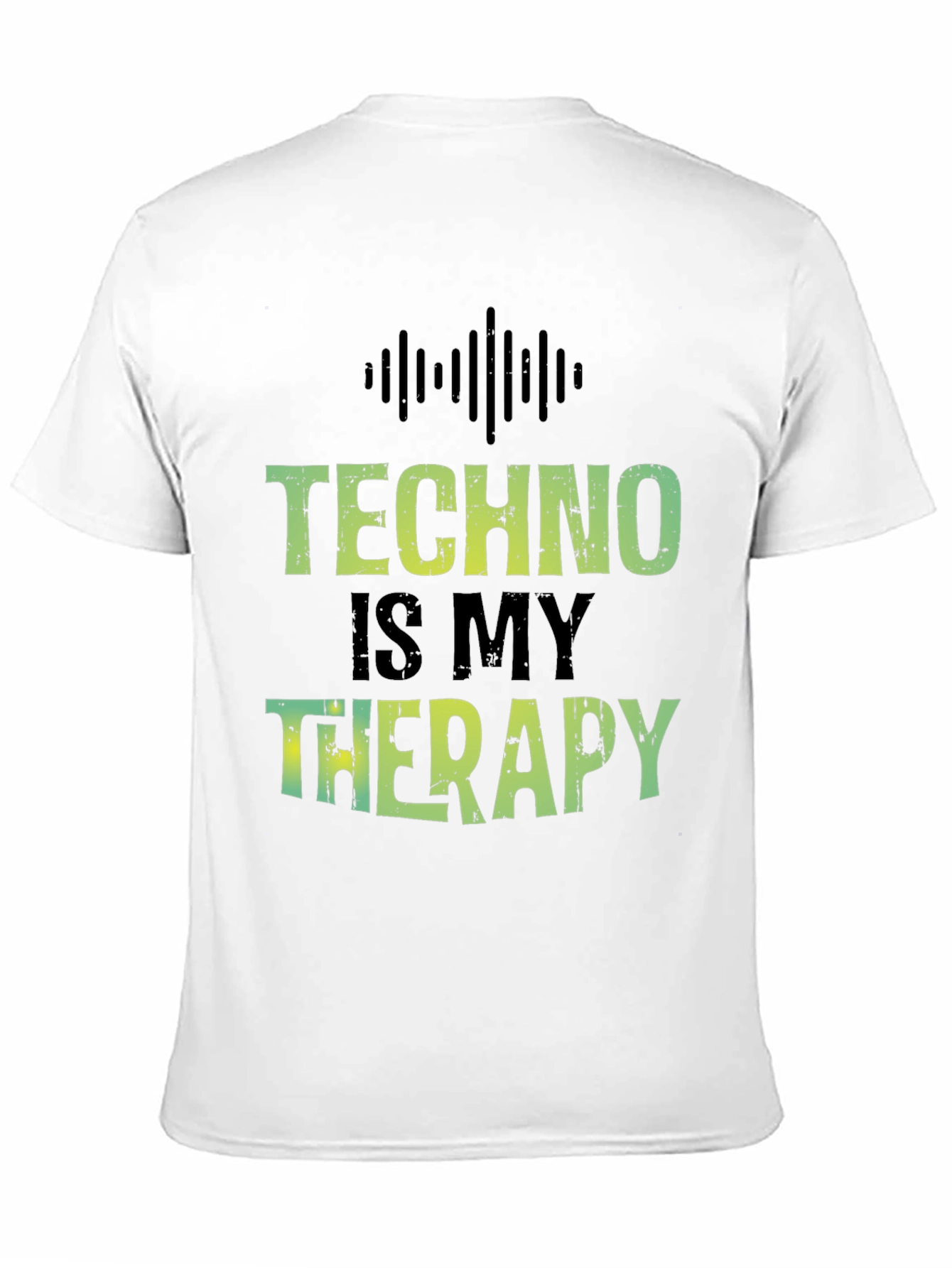 Techno is My Therapy T-Shirt - Music Lover Tee