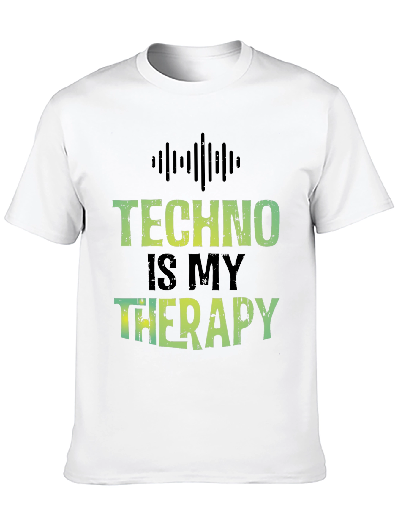 Techno is My Therapy T-Shirt - Music Lover Tee