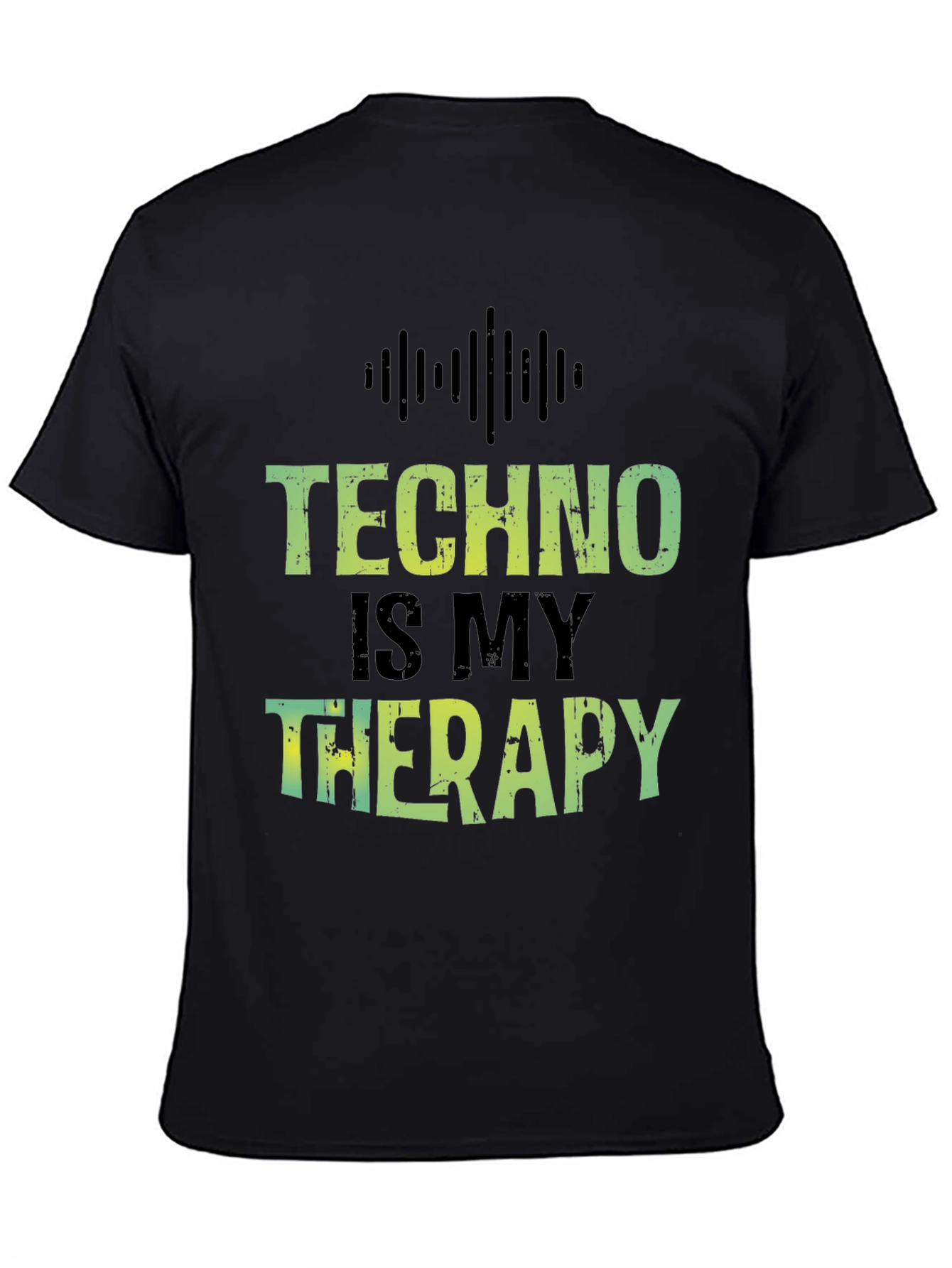 Techno is My Therapy T-Shirt - Music Lover Tee