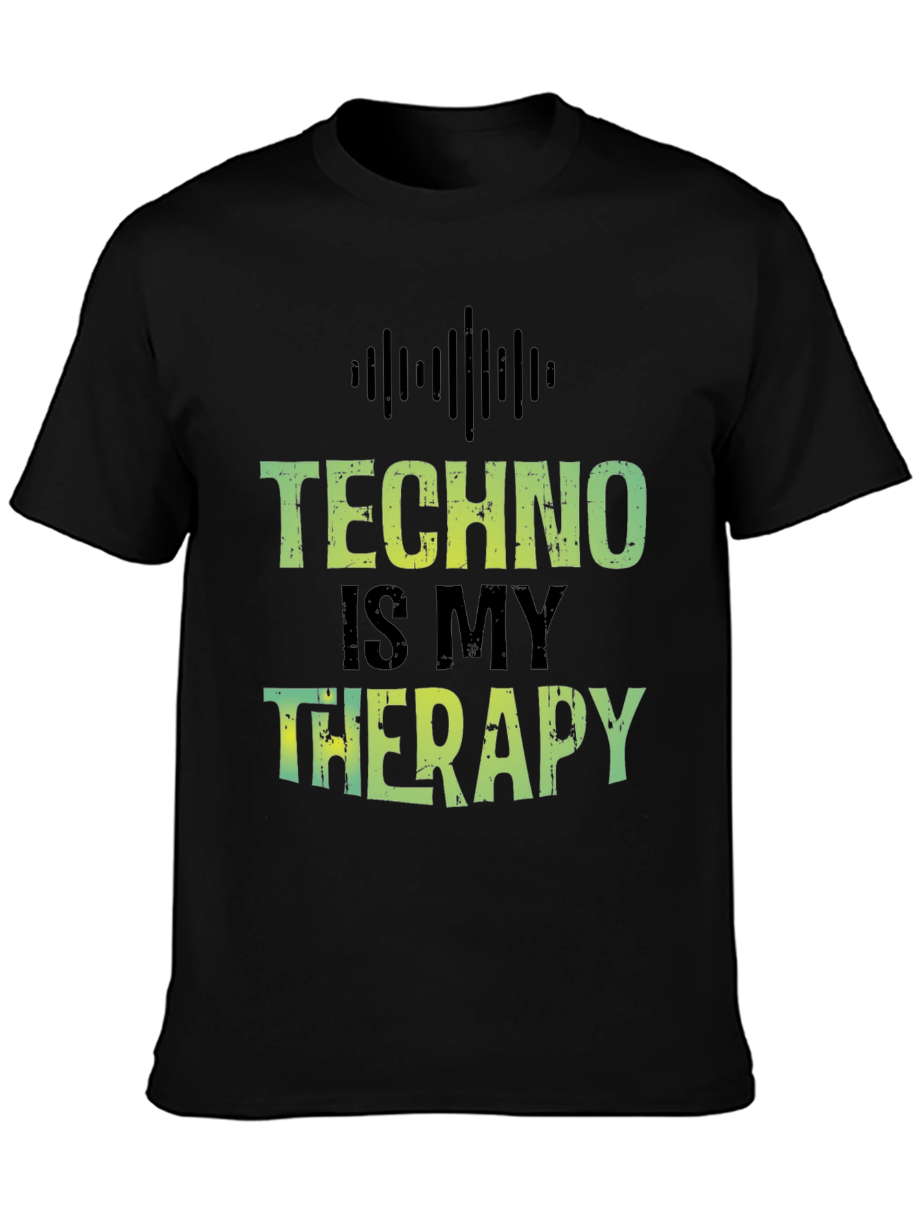 Techno is My Therapy T-Shirt - Music Lover Tee