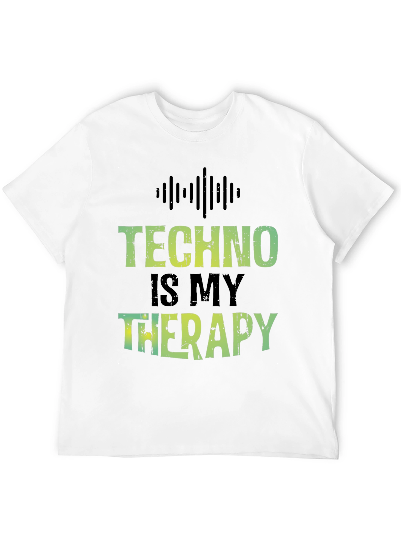 Techno is My Therapy T-Shirt - Music Lover Tee