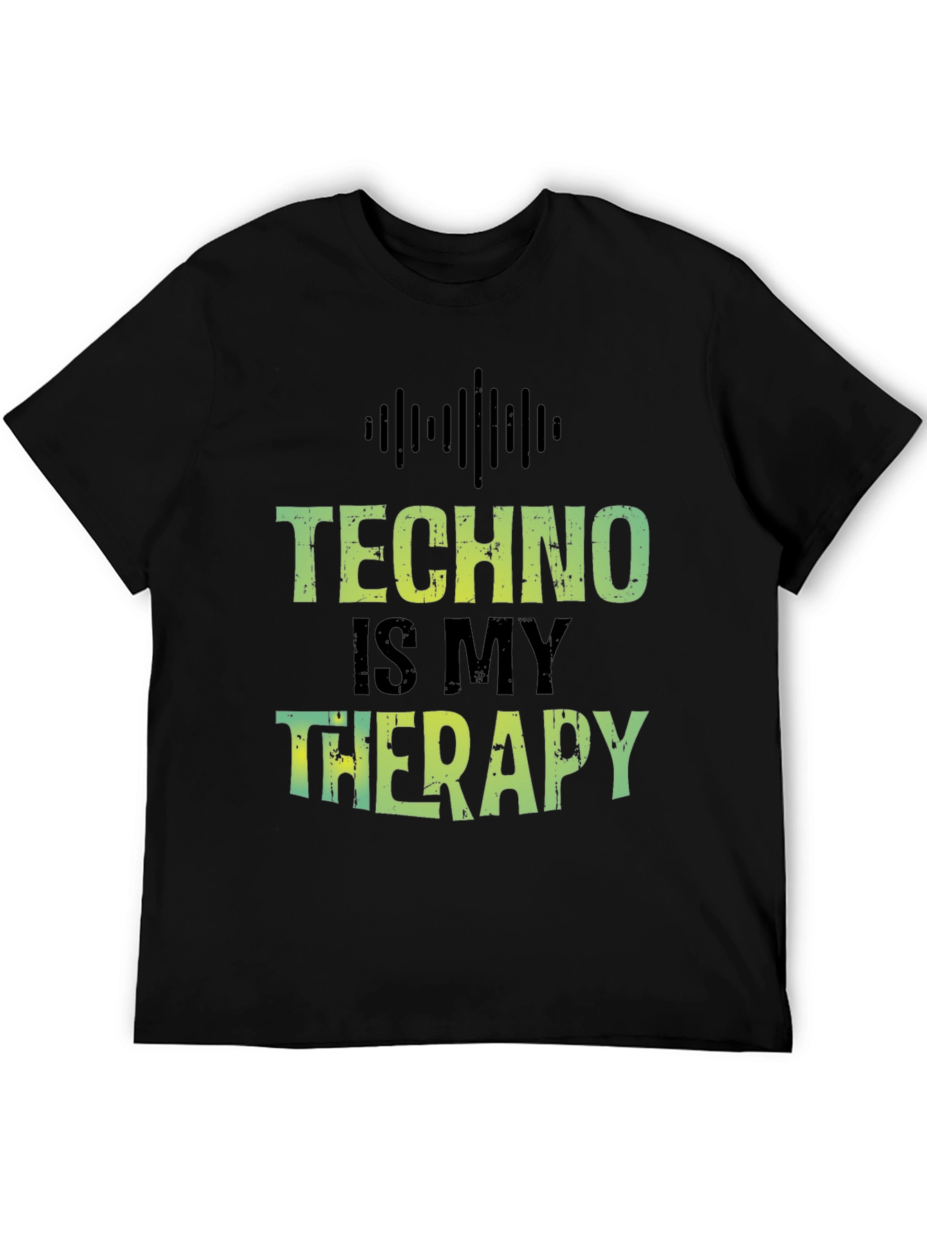 Techno is My Therapy T-Shirt - Music Lover Tee
