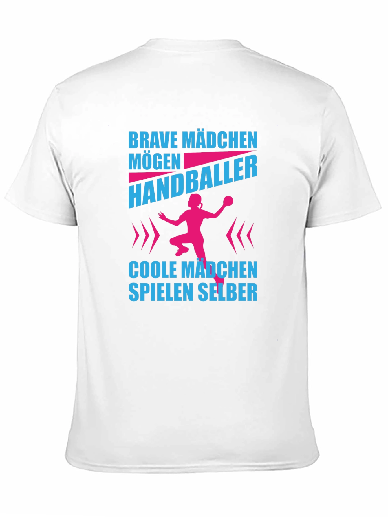 Handballer Graphic T-Shirt Brave Mädchen Cool Mädchen Selber