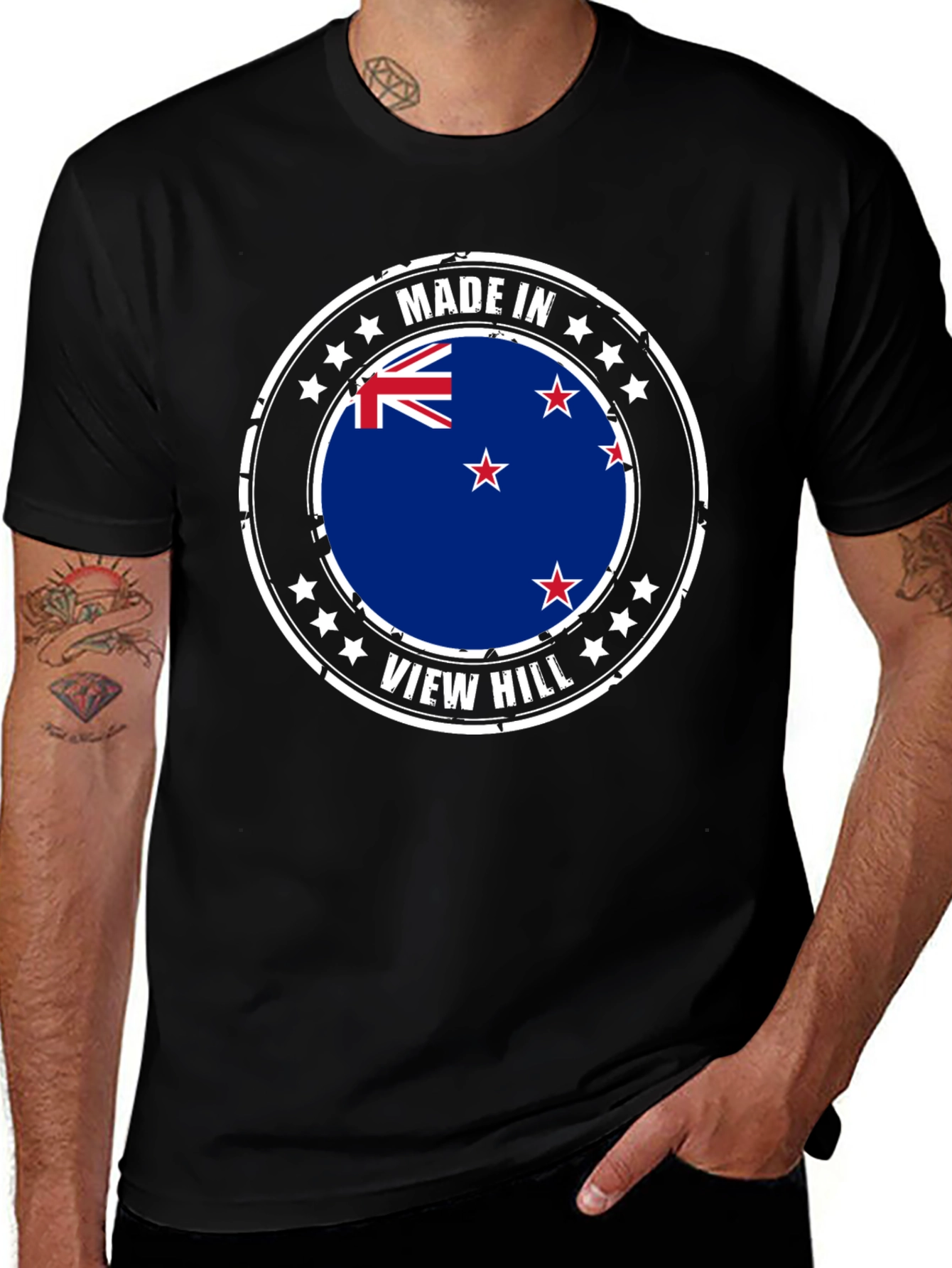 Made in View Hill New Zealand Tee