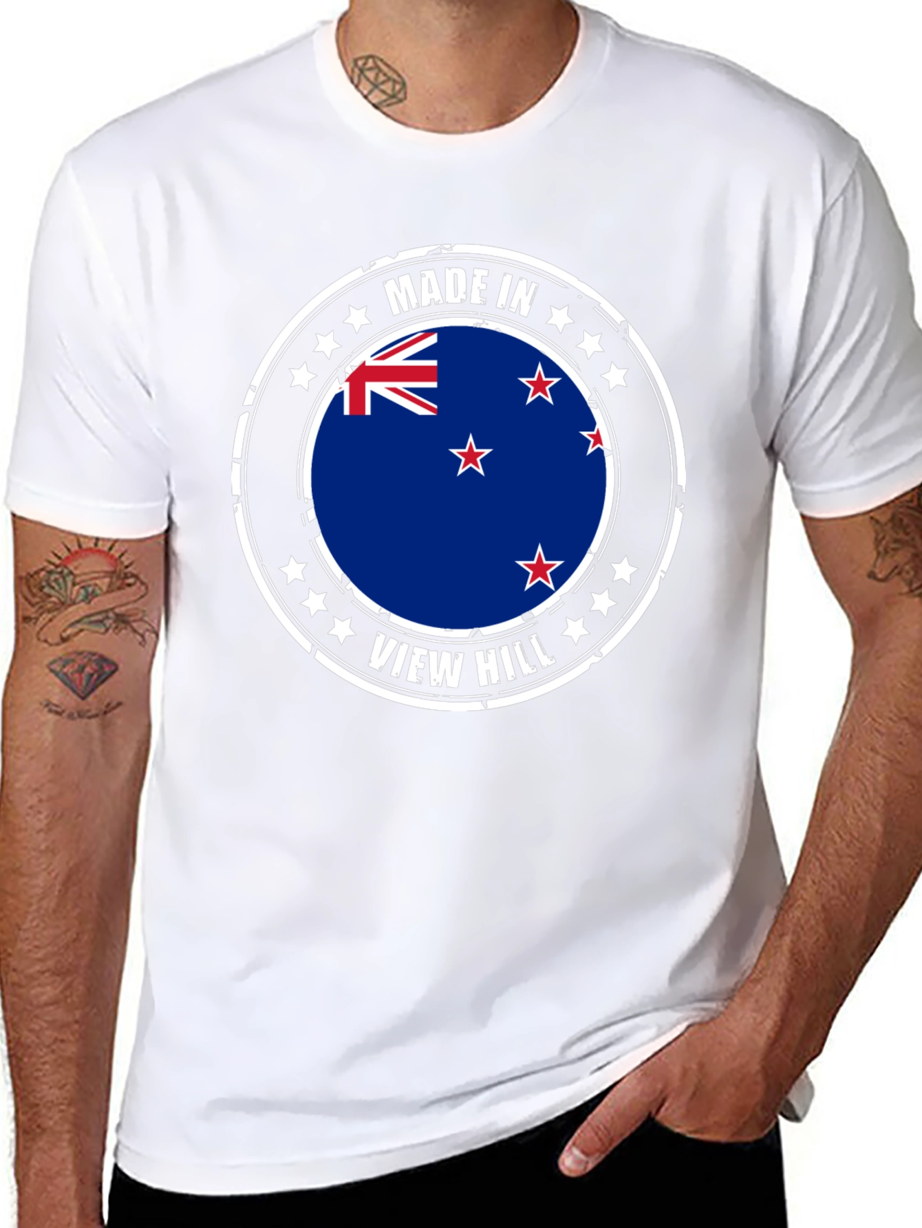 Made in View Hill New Zealand Tee
