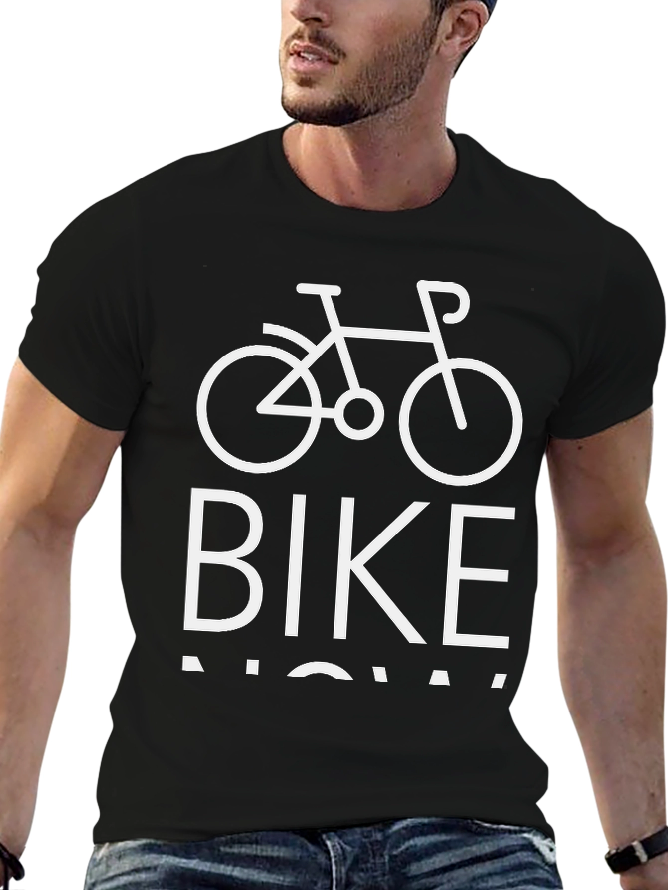 Bike Now Graphic T-Shirt - Ride in Style