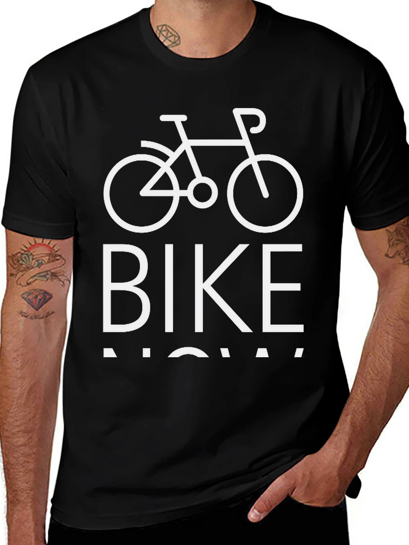 Bike Now Graphic T-Shirt - Ride in Style