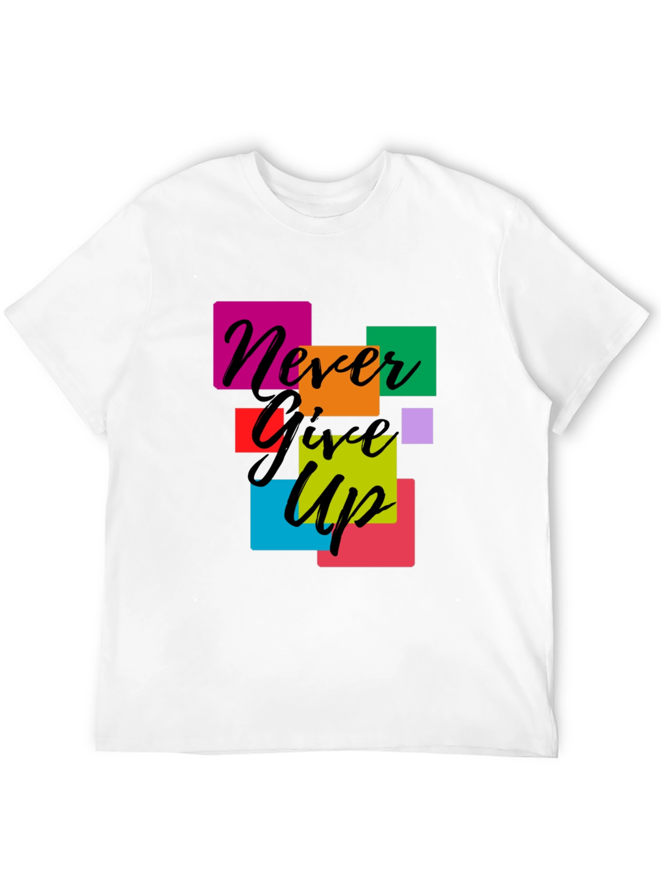 Never Give Up Graphic Tee