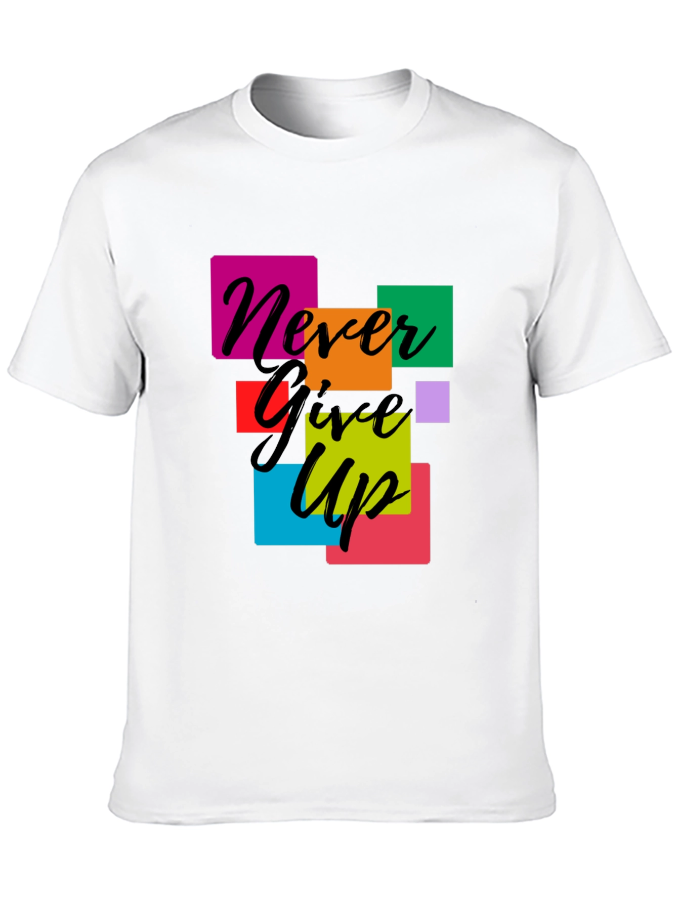 Never Give Up Graphic Tee