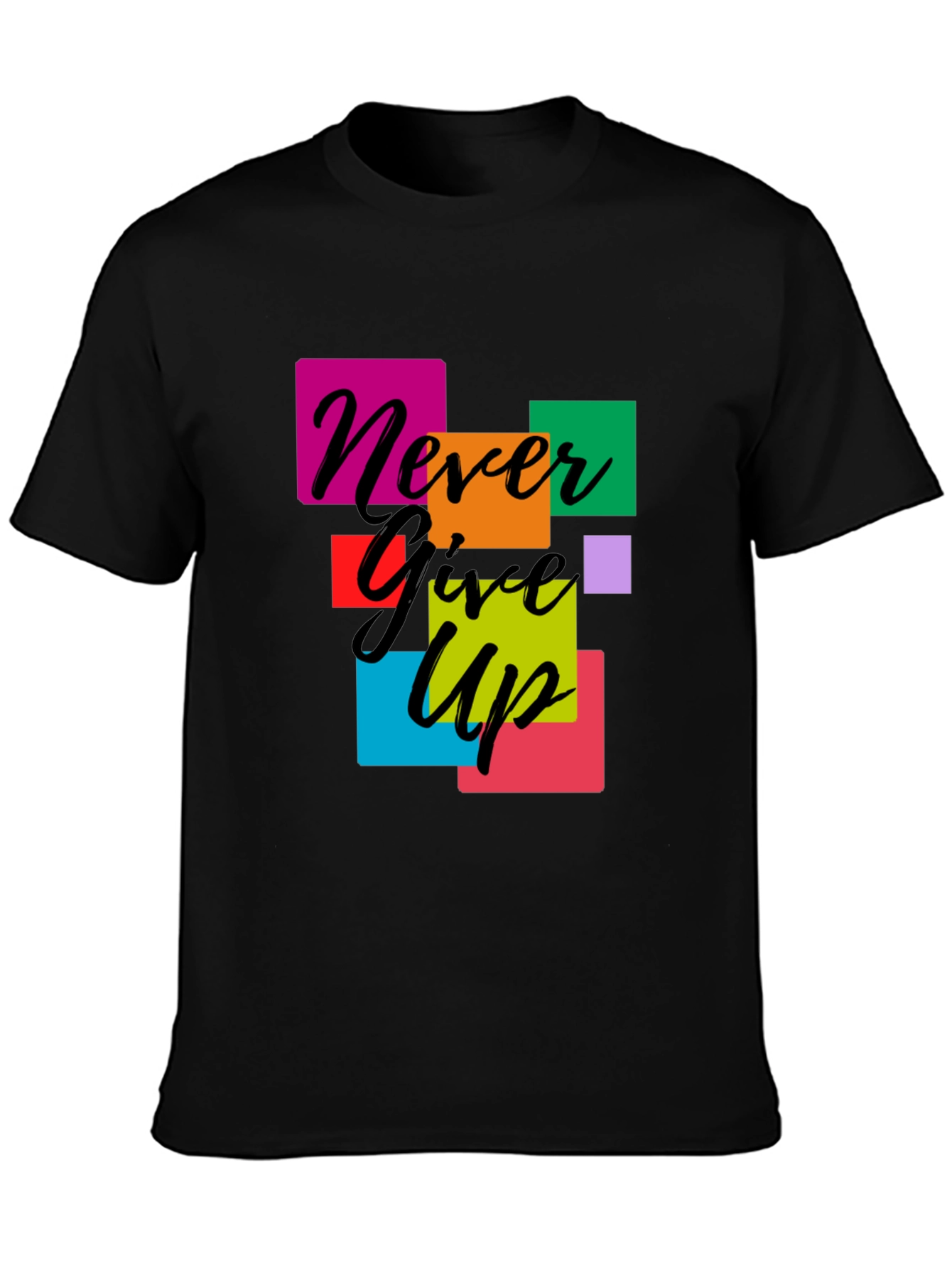 Never Give Up Graphic Tee
