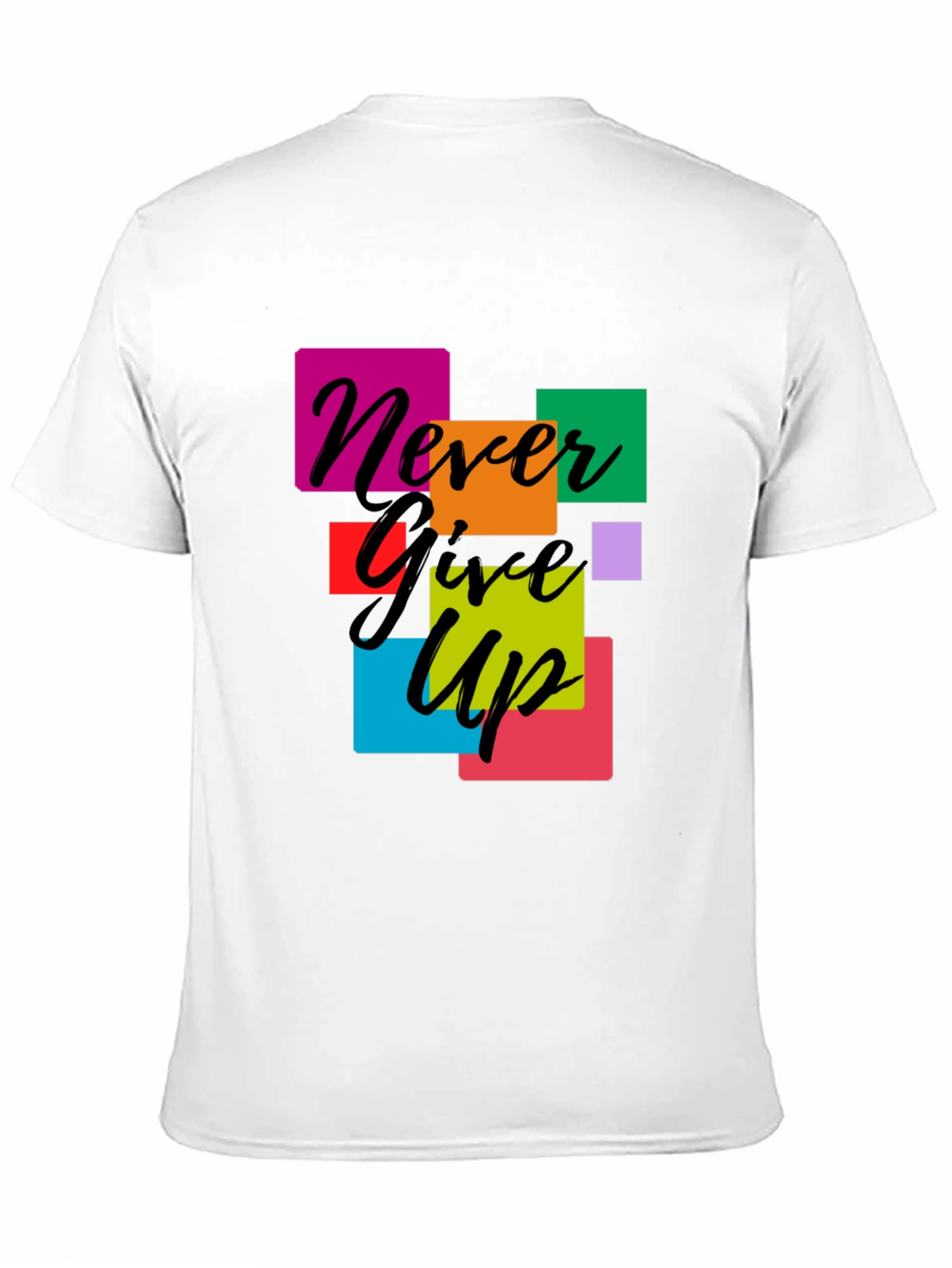 Never Give Up Graphic Tee