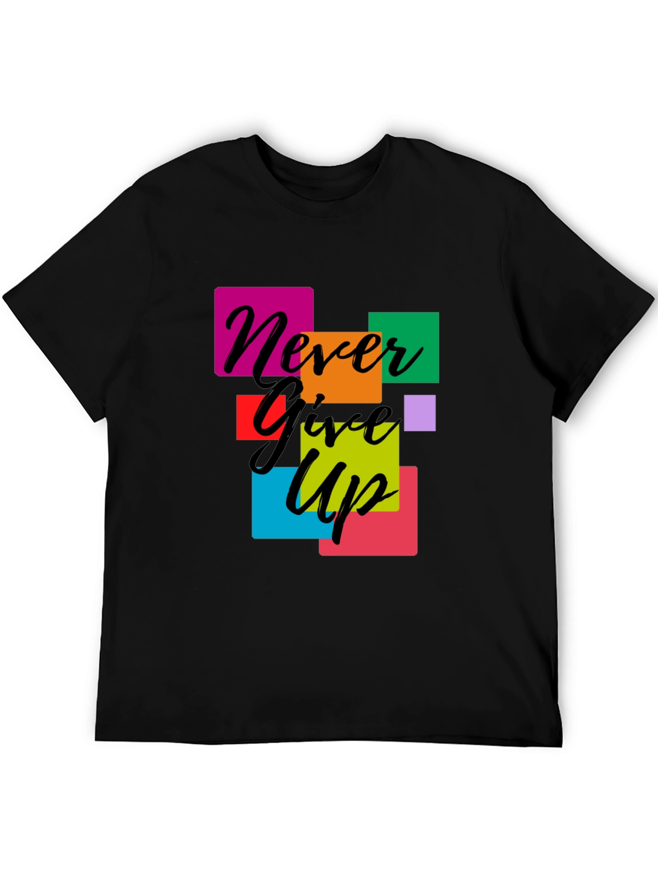 Never Give Up Graphic Tee