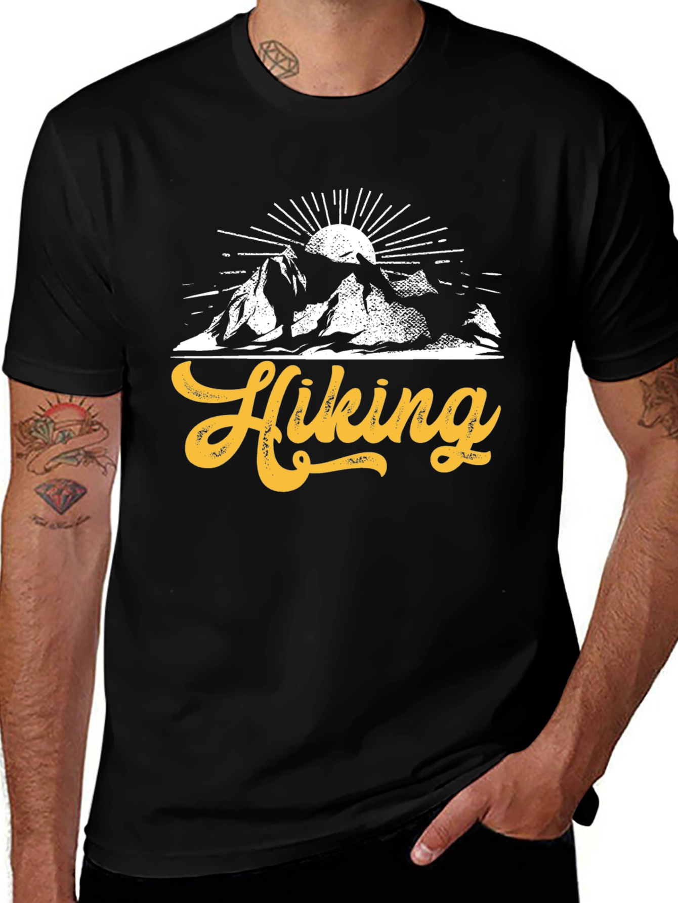 Hiking Adventure T-Shirt - Mountain Graphic Tee