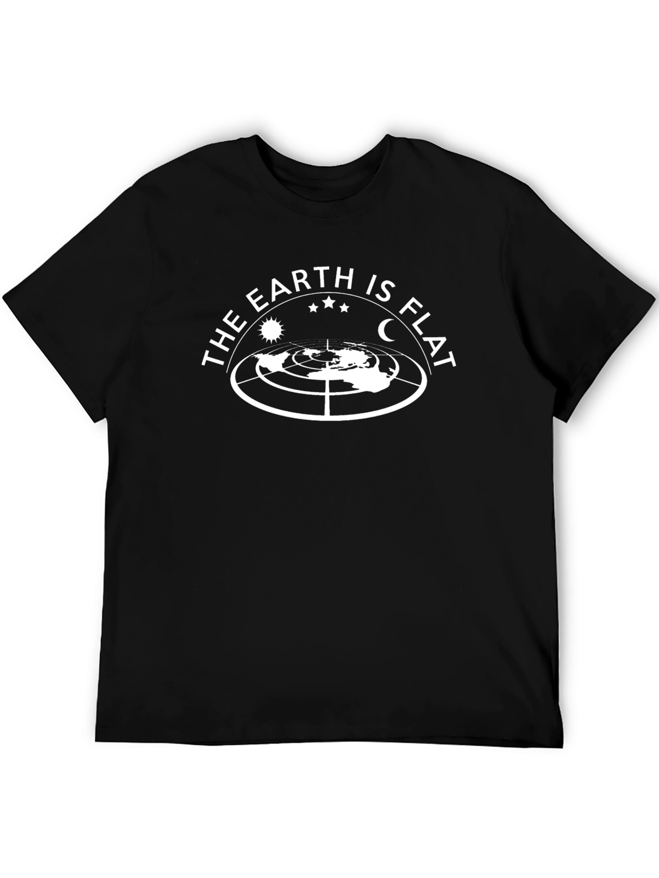 Flat Earth T-Shirt - Conspiracy Theory Tee