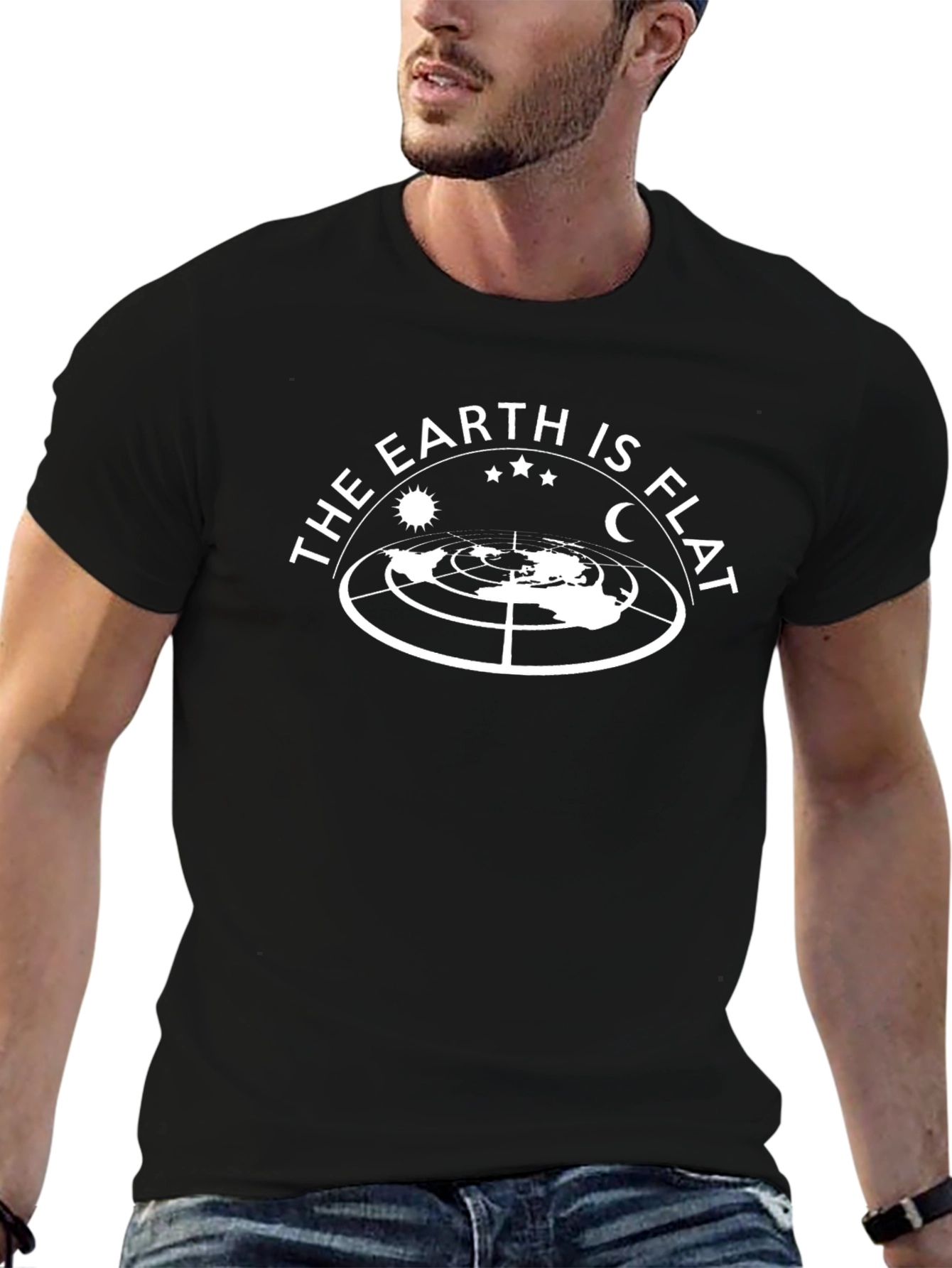Flat Earth T-Shirt - Conspiracy Theory Tee