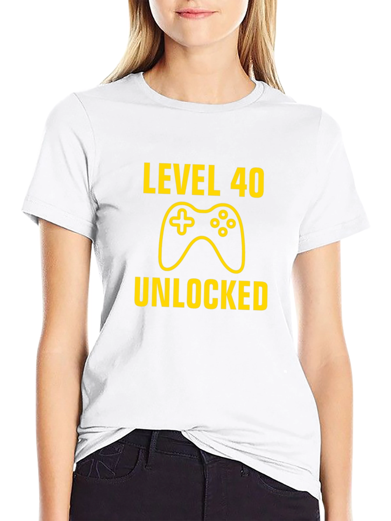 Level 40 Unlocked Gamer T-Shirt