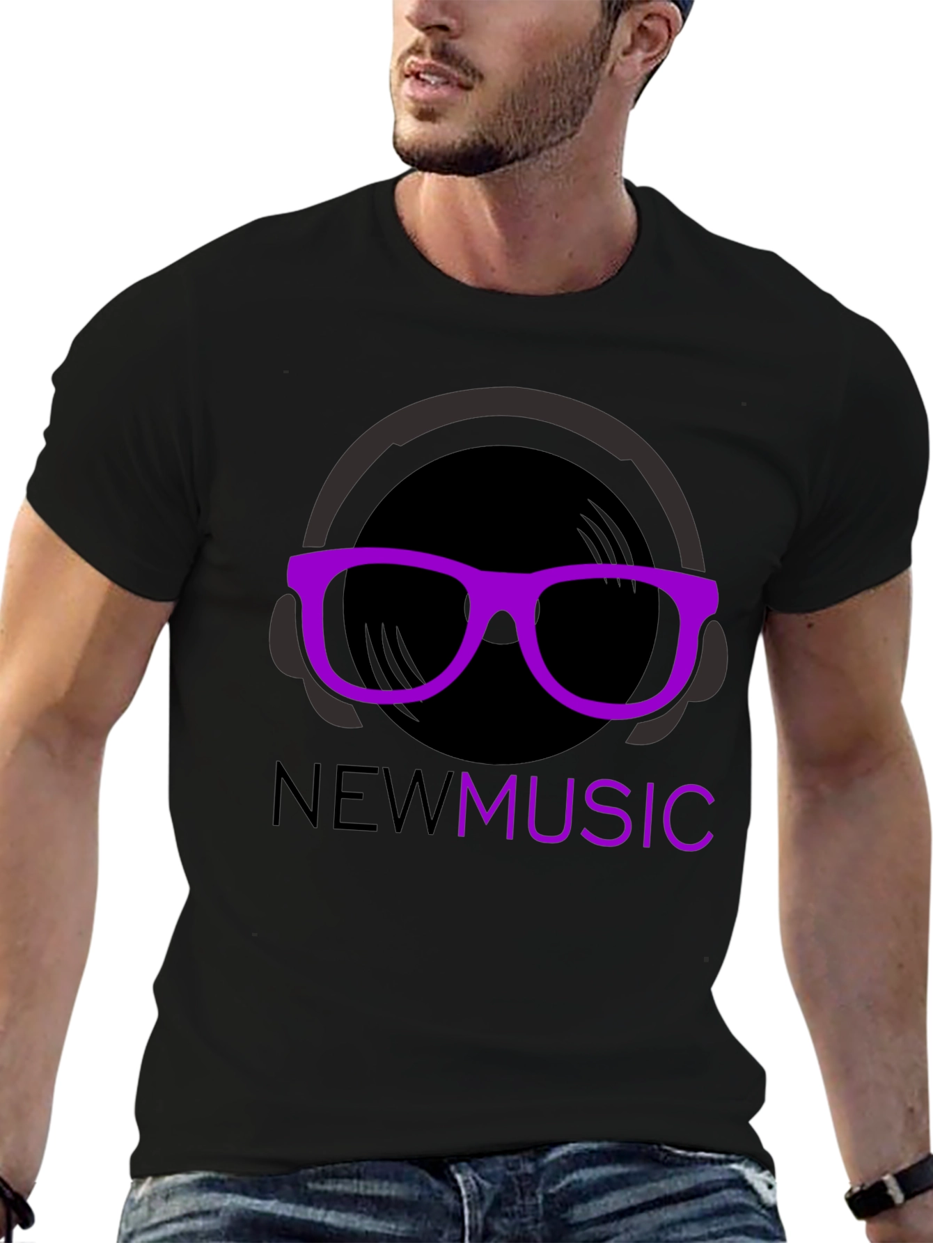 New Music Graphic T-Shirt