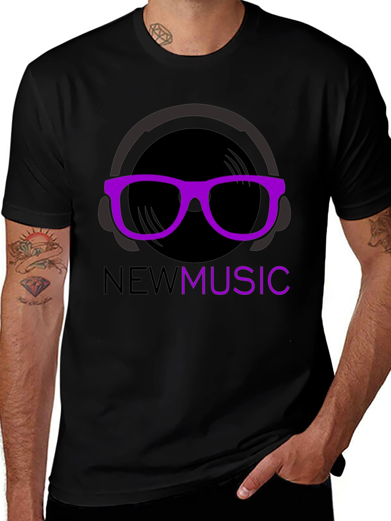 New Music Graphic T-Shirt