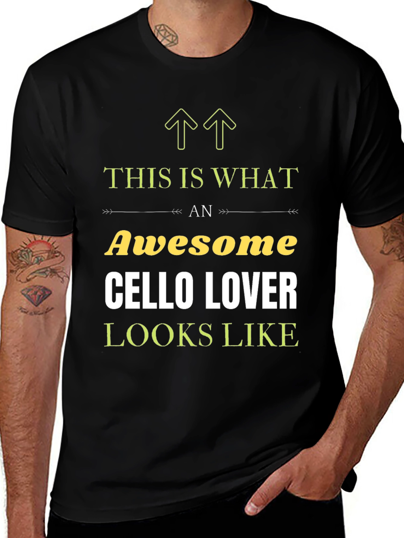 Awesome Cello Lover T-Shirt - Musician Gift