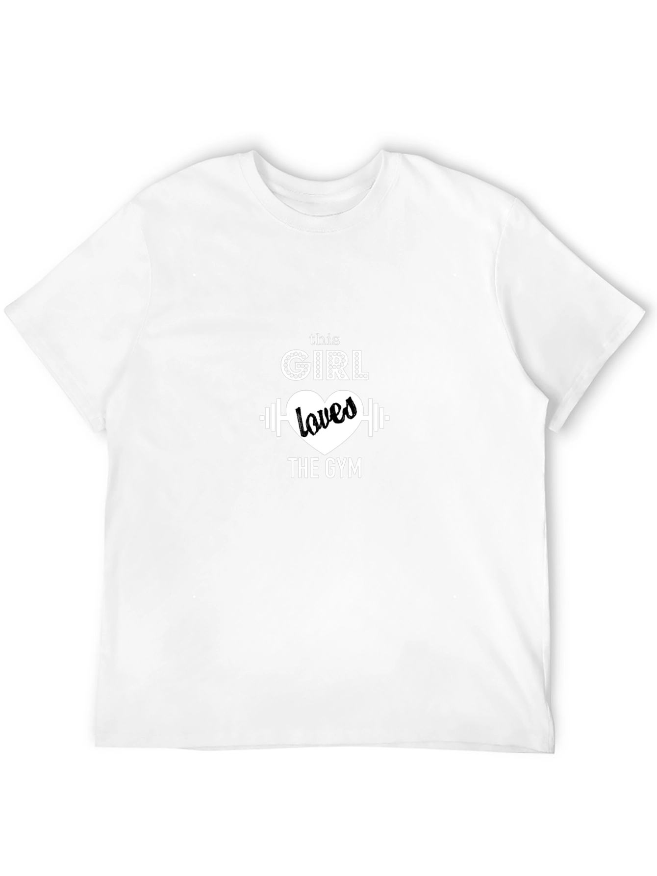 Gym Lover Black T-Shirt