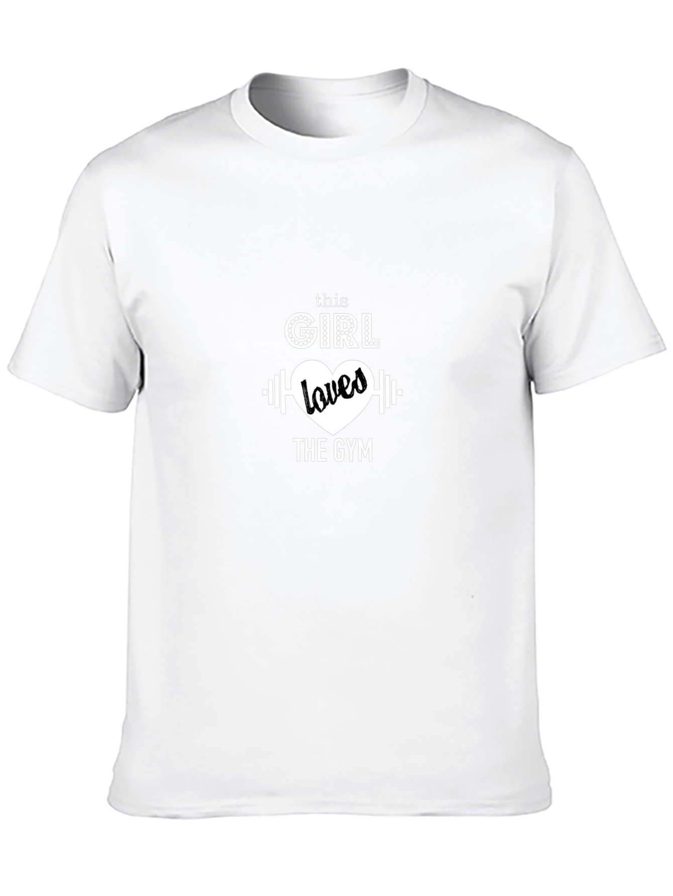 Gym Lover Black T-Shirt