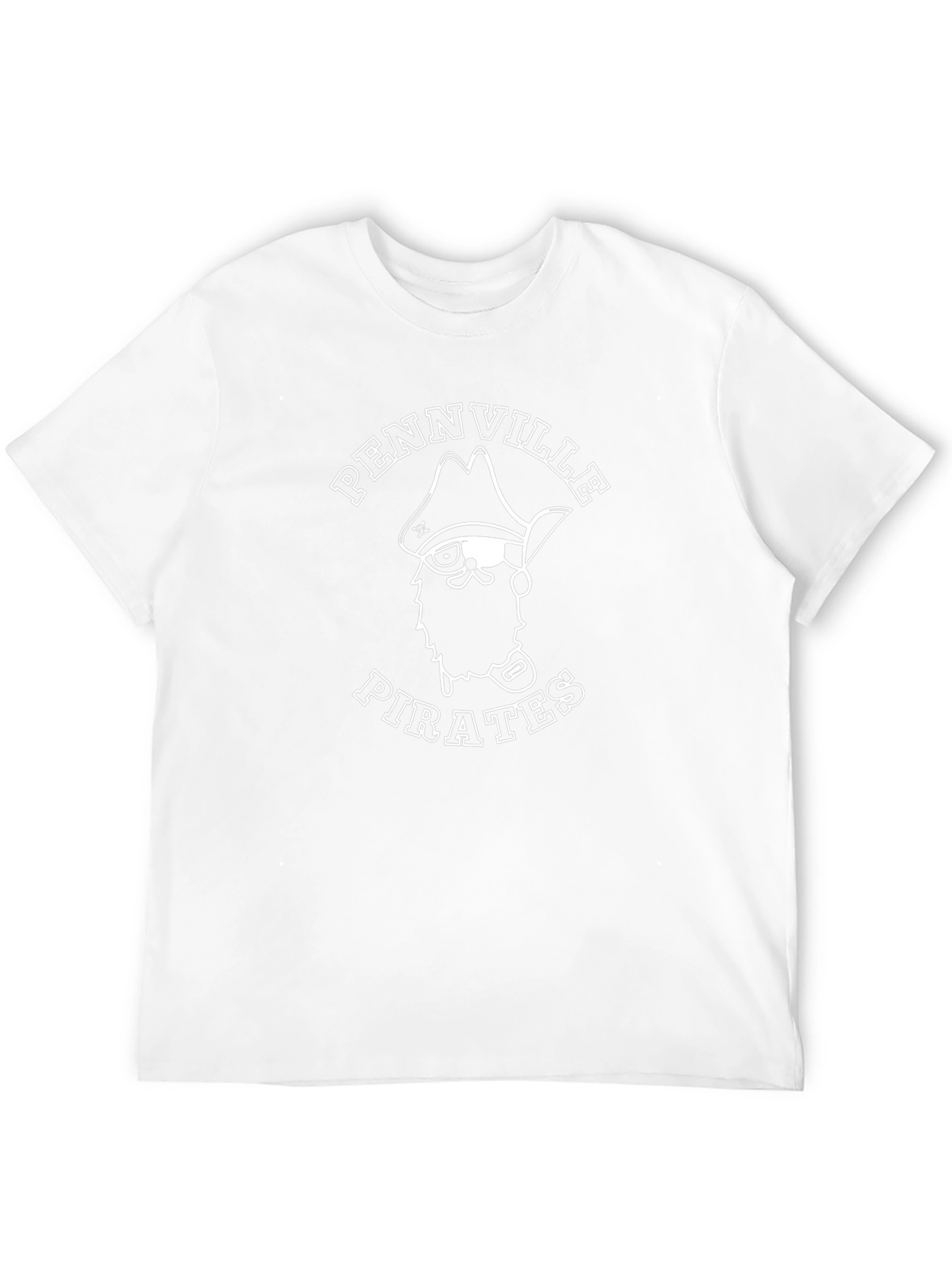 Pennville Pirates T-Shirt - Black Cotton Blend