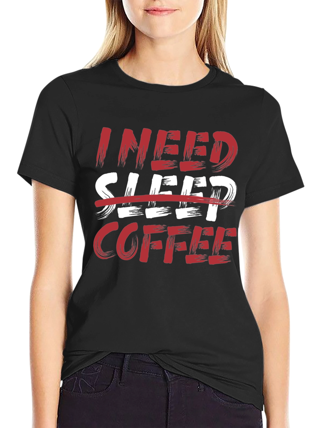 I Need Coffee Graphic Tee - Funny T-Shirt