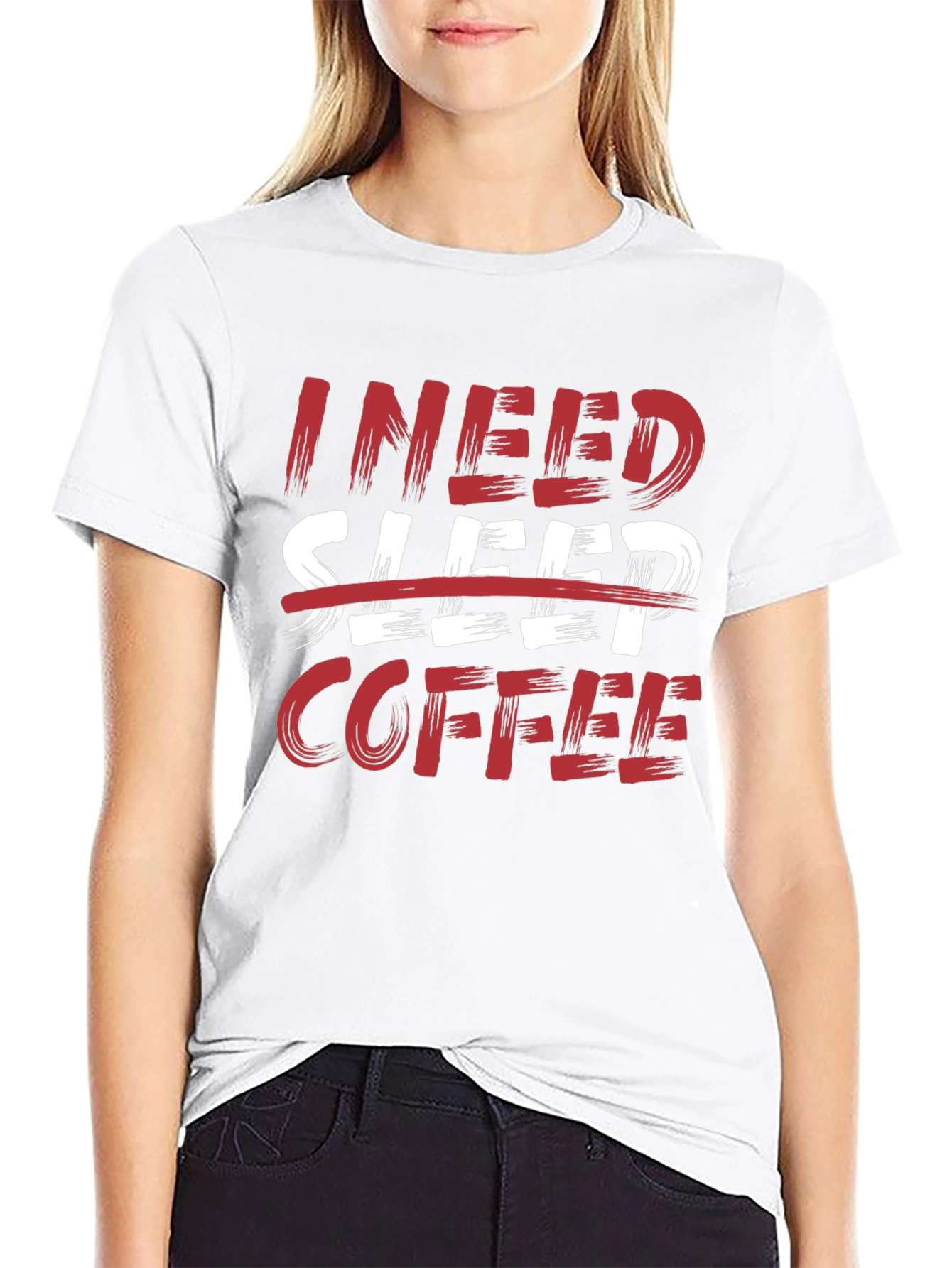 I Need Coffee Graphic Tee - Funny T-Shirt