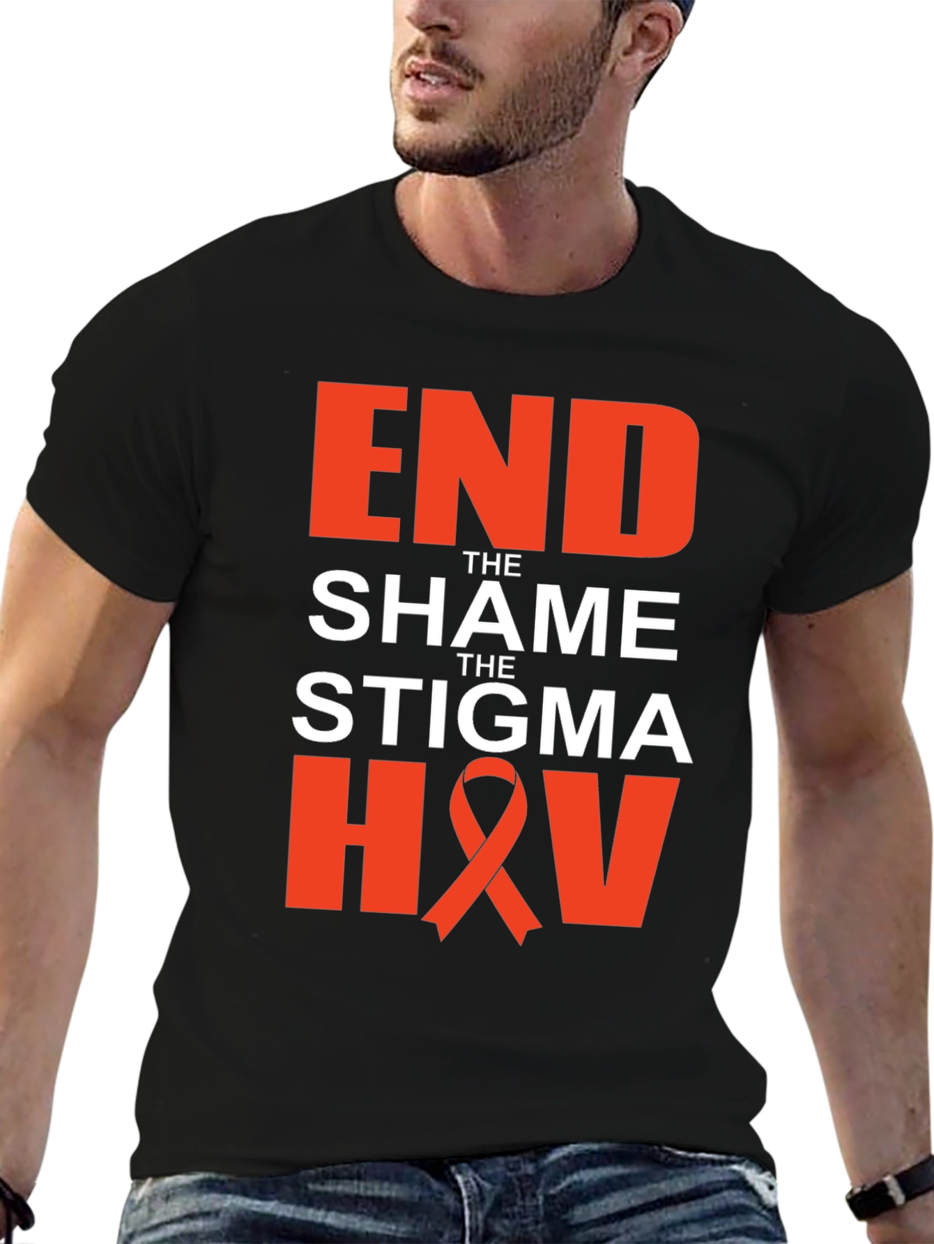 End Shame HIV Awareness T-Shirt