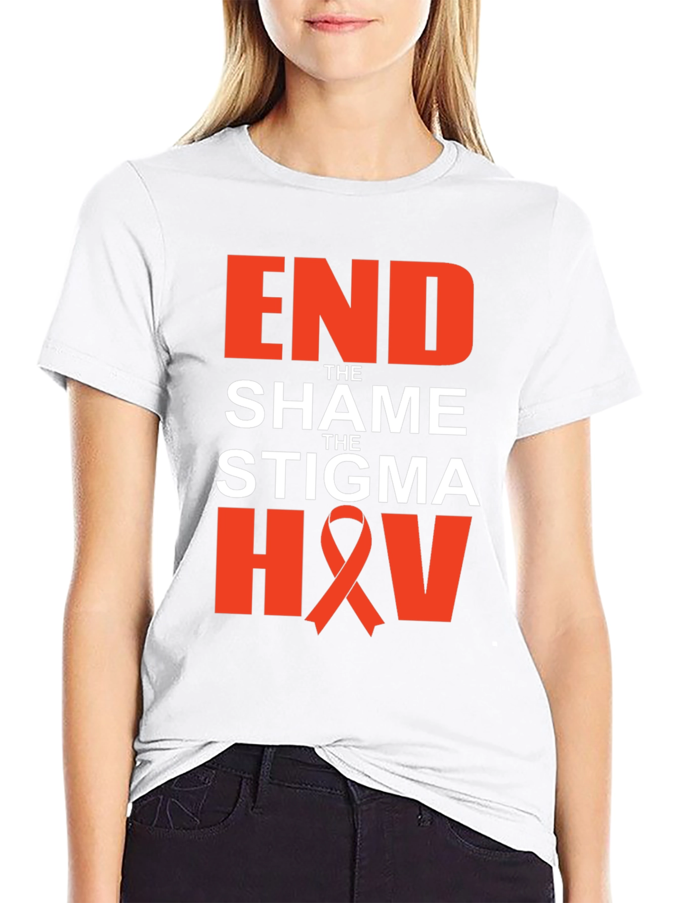 End Shame HIV Awareness T-Shirt