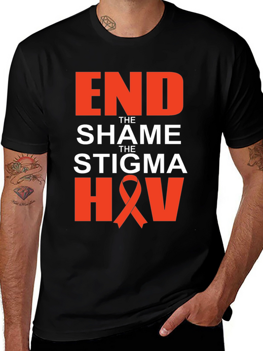 End Shame HIV Awareness T-Shirt
