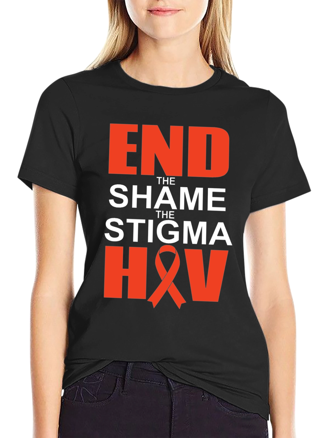 End Shame HIV Awareness T-Shirt