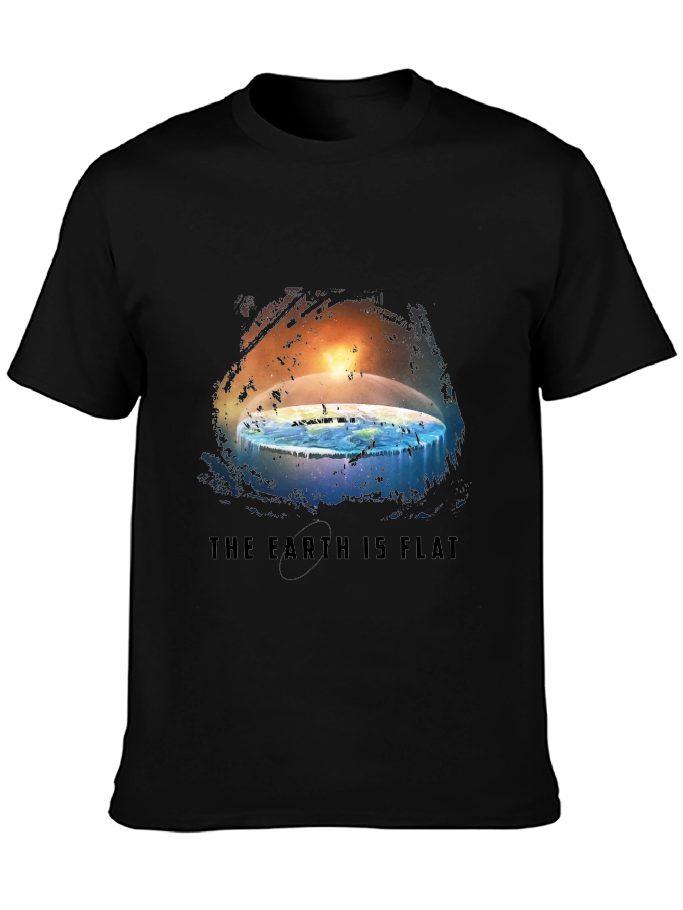 Flat Earth Graphic Tee