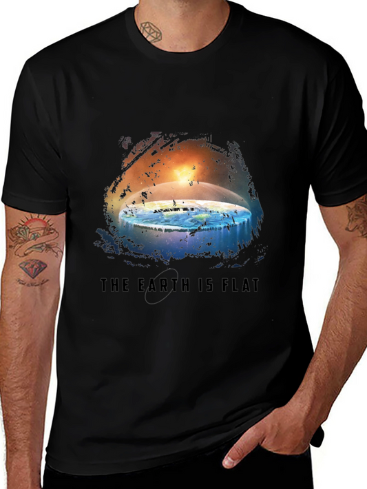 Flat Earth Graphic Tee