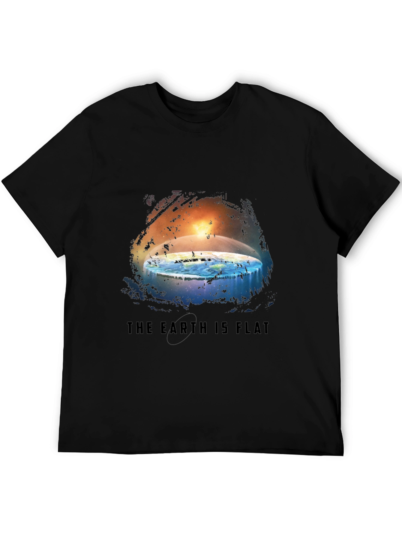 Flat Earth Graphic Tee