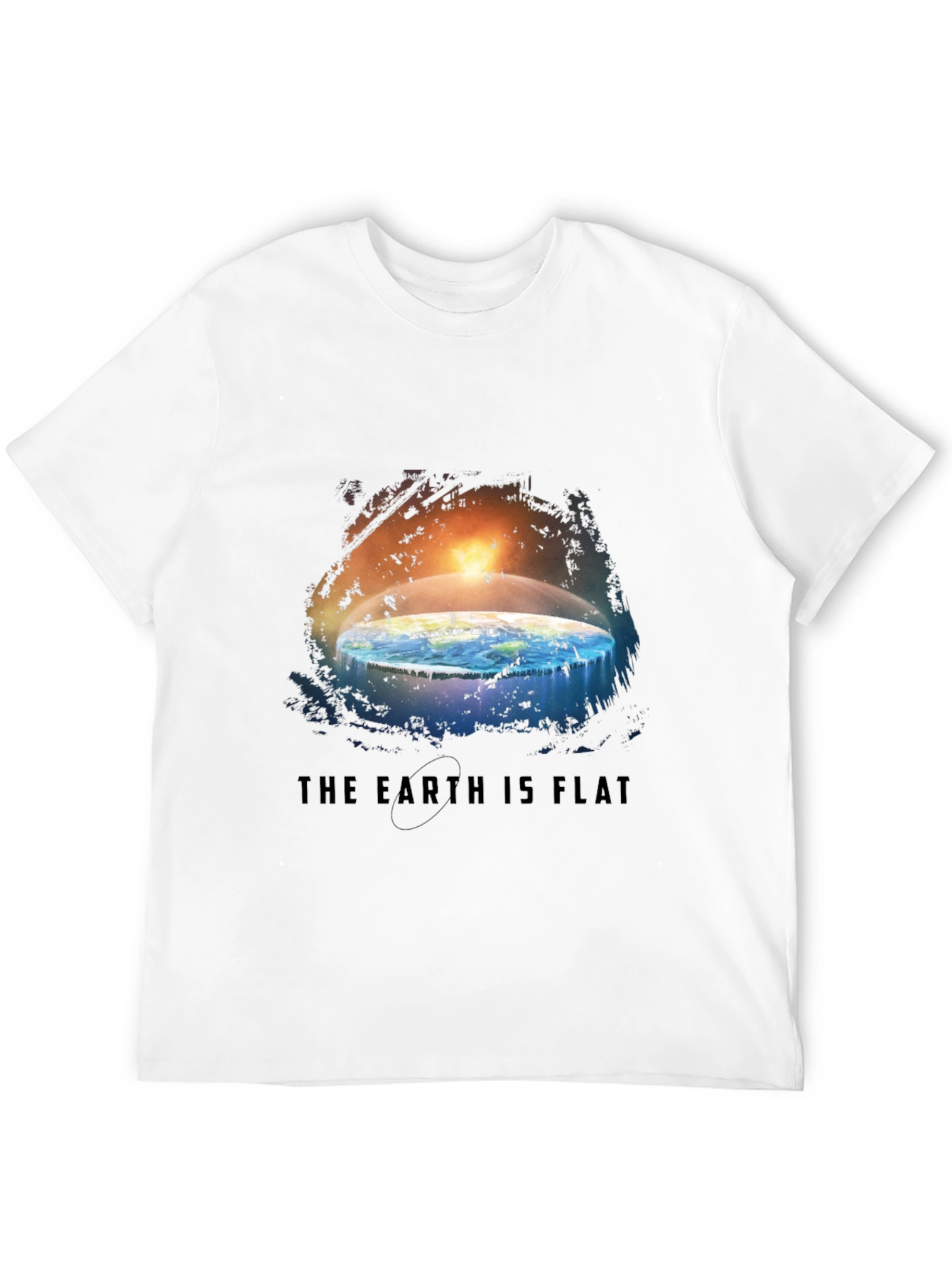 Flat Earth Graphic Tee