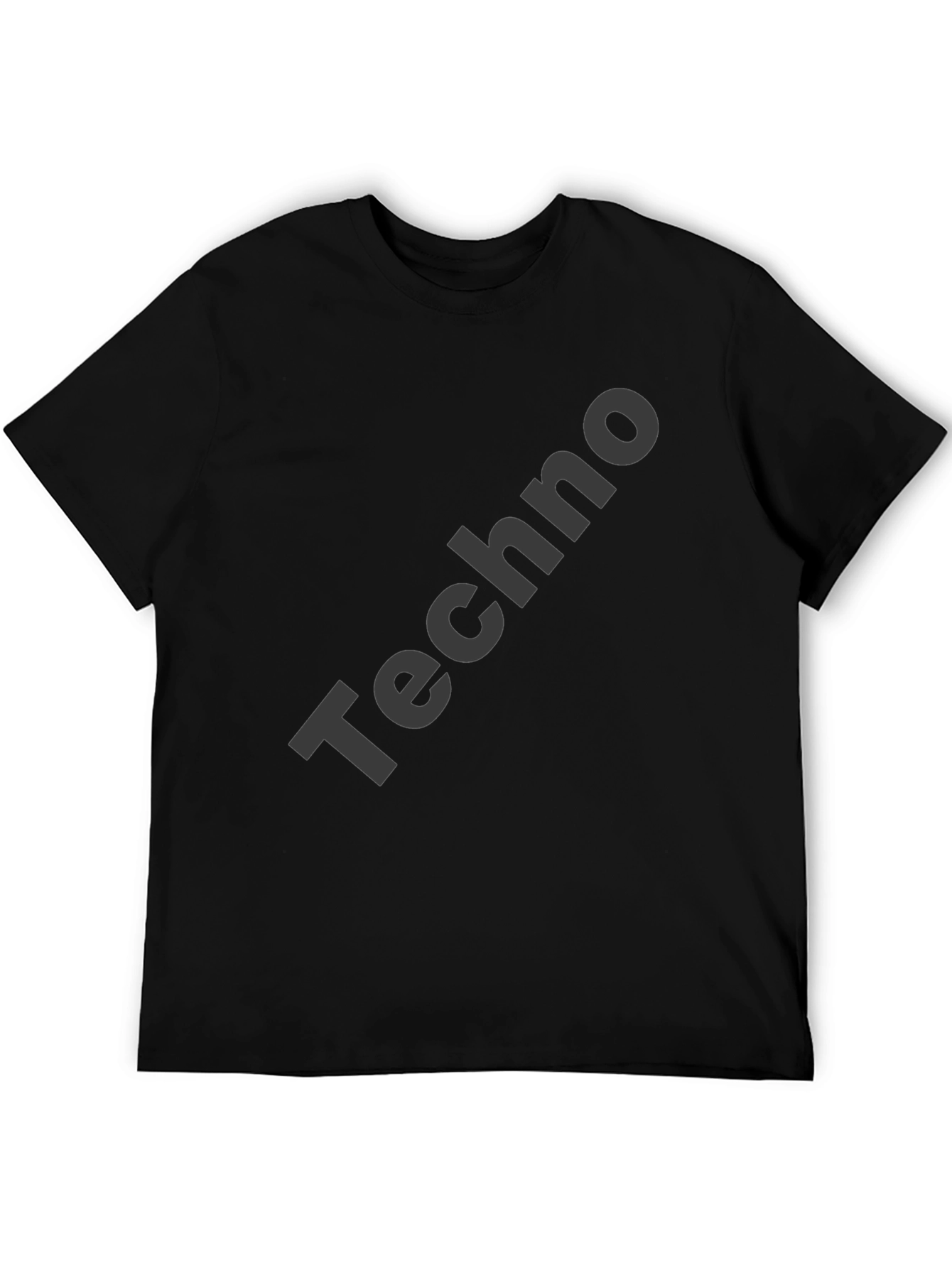 Mens Black Short Sleeve T-Shirt
