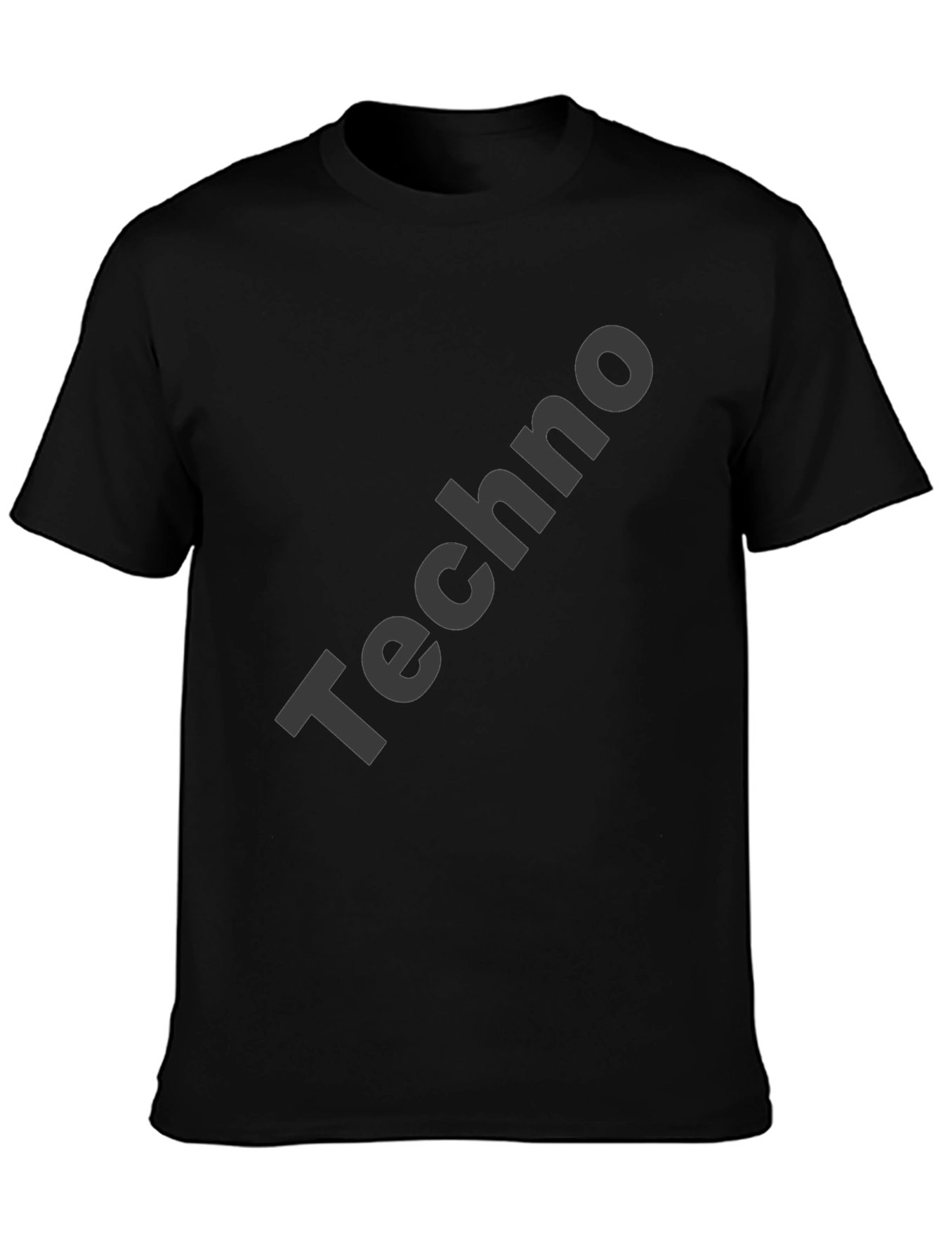 Mens Black Short Sleeve T-Shirt