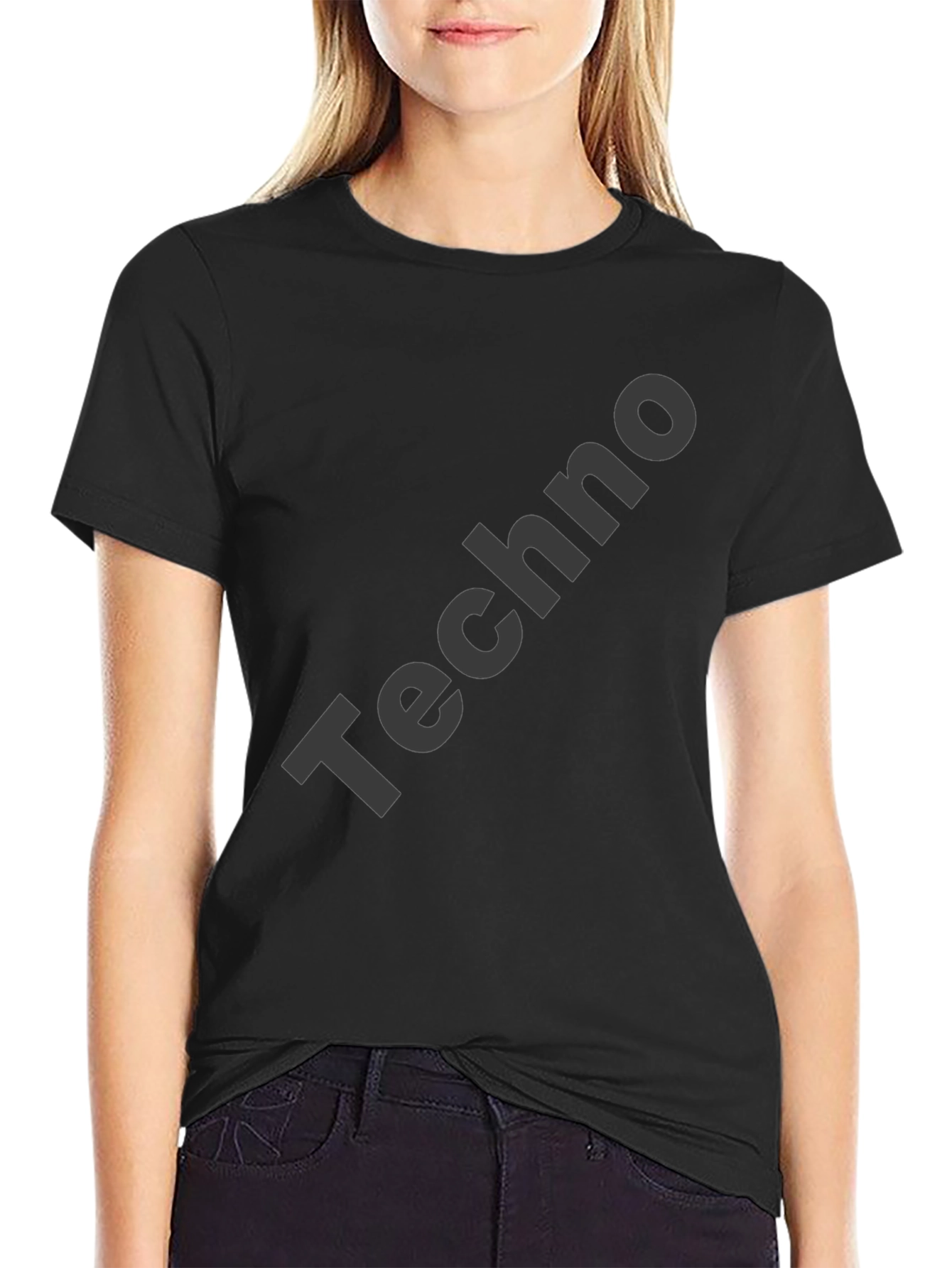 Mens Black Short Sleeve T-Shirt