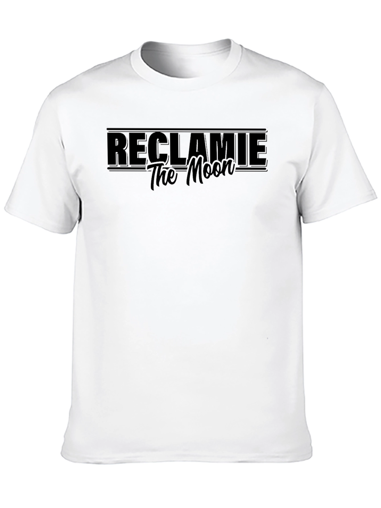 Reclaim The Moon Black T-Shirt
