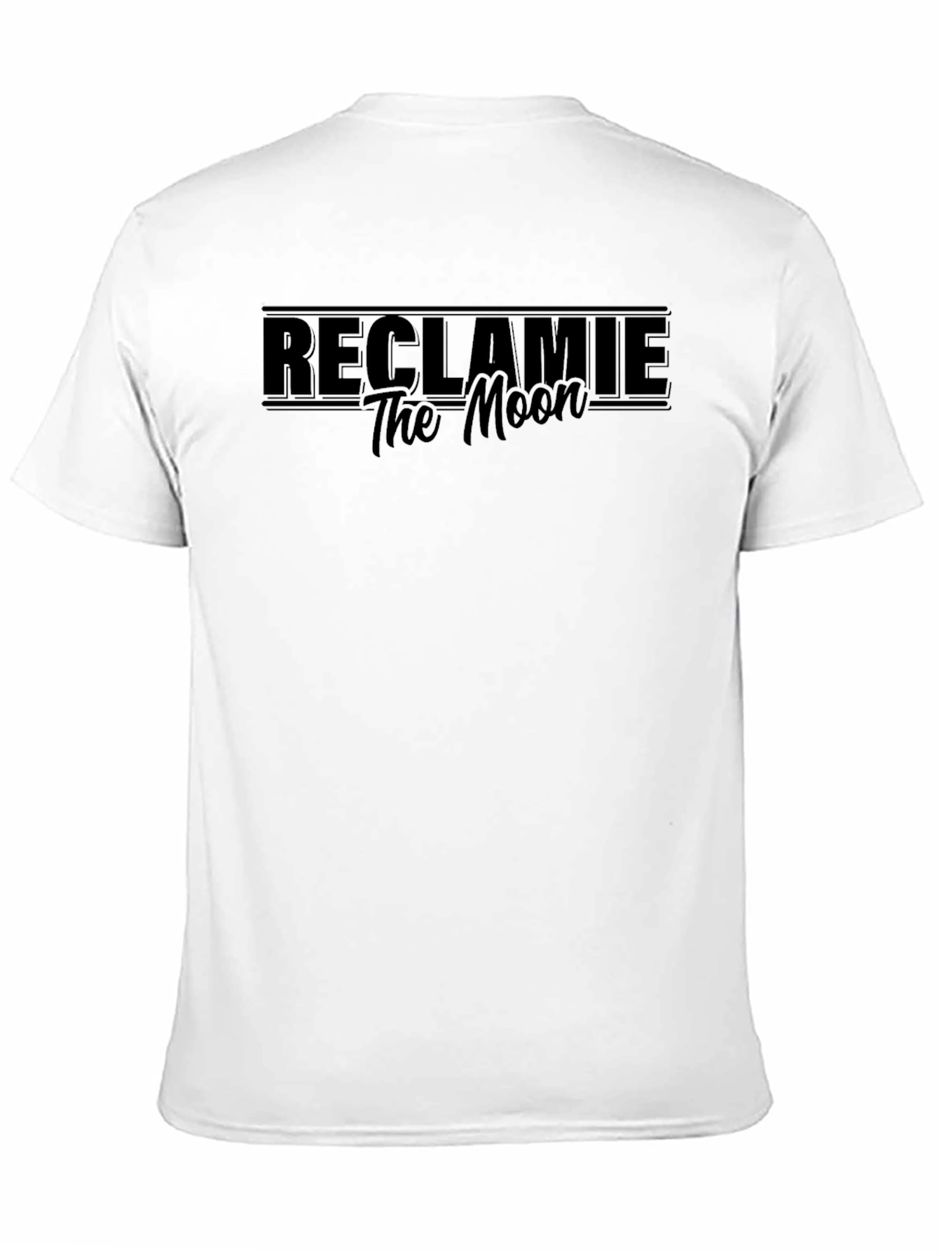 Reclaim The Moon Black T-Shirt