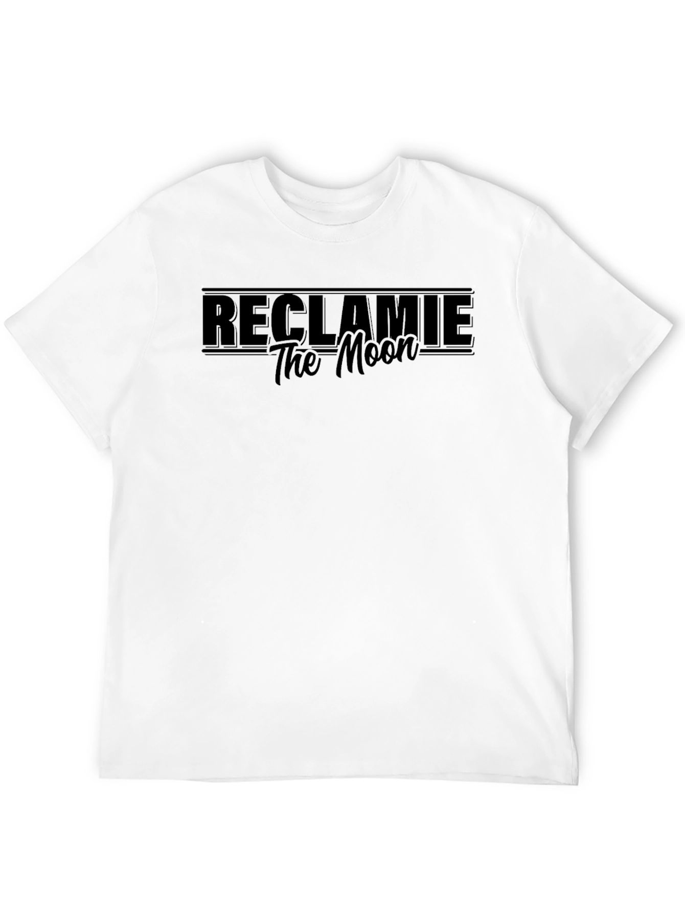 Reclaim The Moon Black T-Shirt