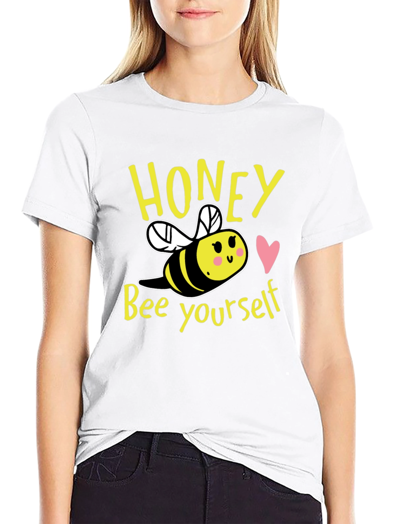 Honey Bee Yourself Graphic T-Shirt