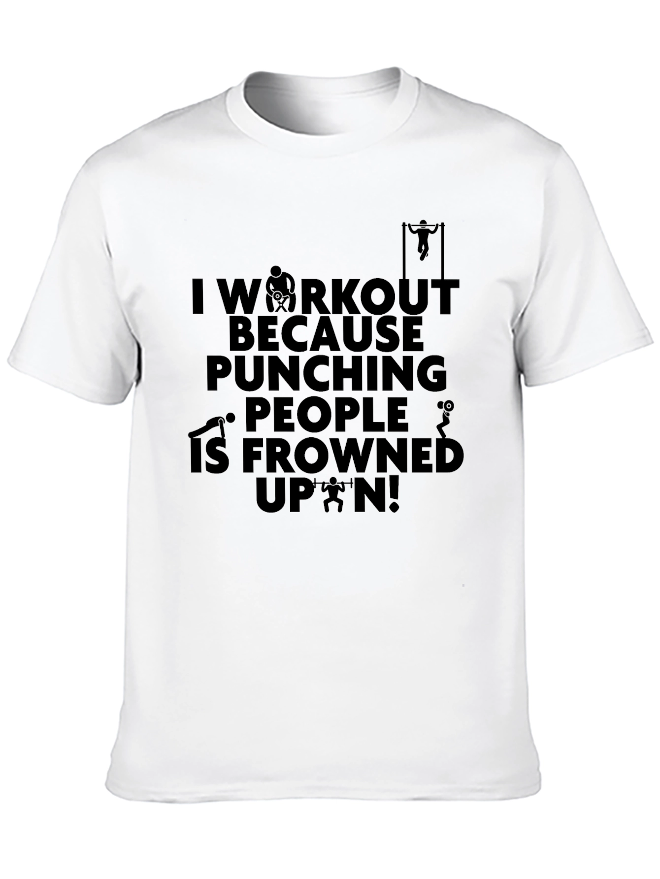 Workout Pun Graphic T-Shirt