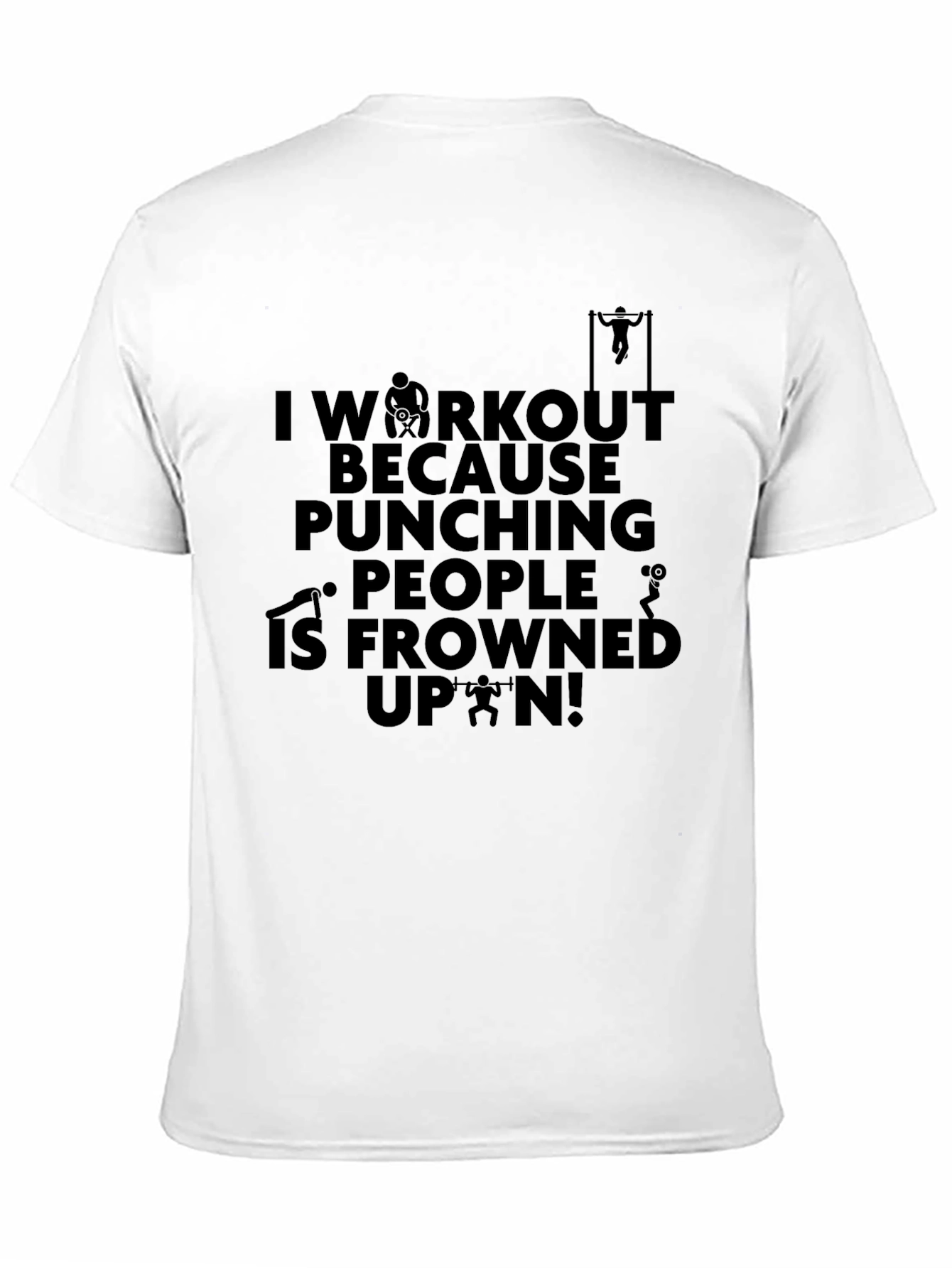 Workout Pun Graphic T-Shirt