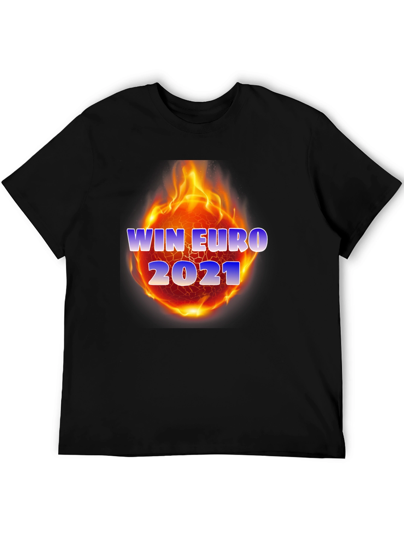Win Euro 2021 T-Shirt - Flame Design